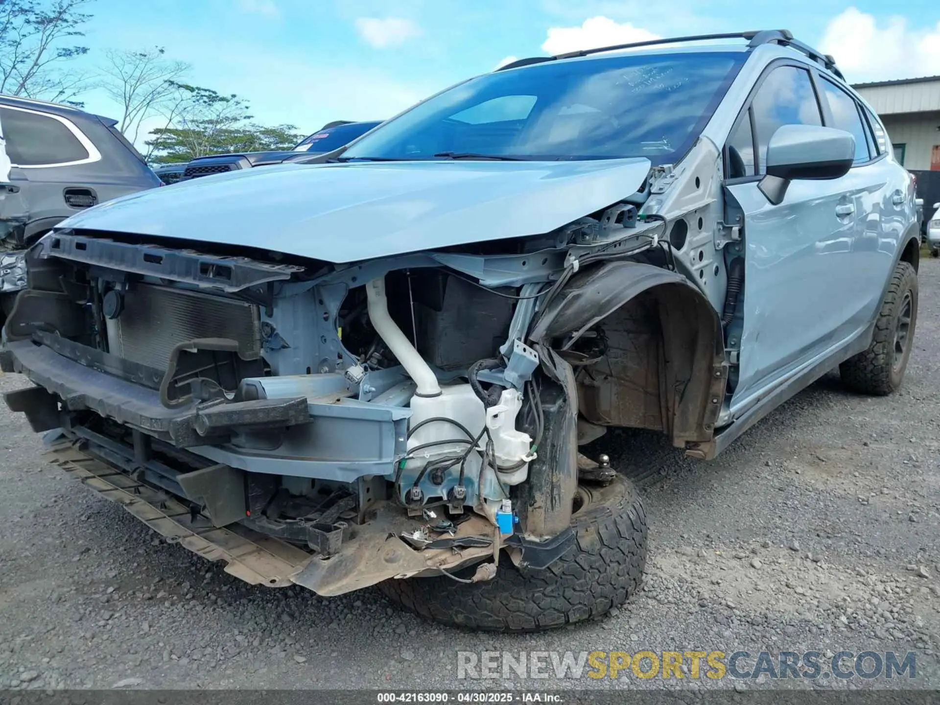 6 Photograph of a damaged car JF2GTACC5KH364180 SUBARU CROSSTREK 2019