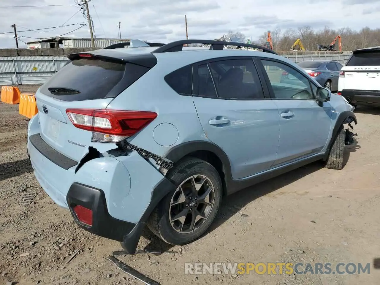 3 Photograph of a damaged car JF2GTACC5KH384929 SUBARU CROSSTREK 2019