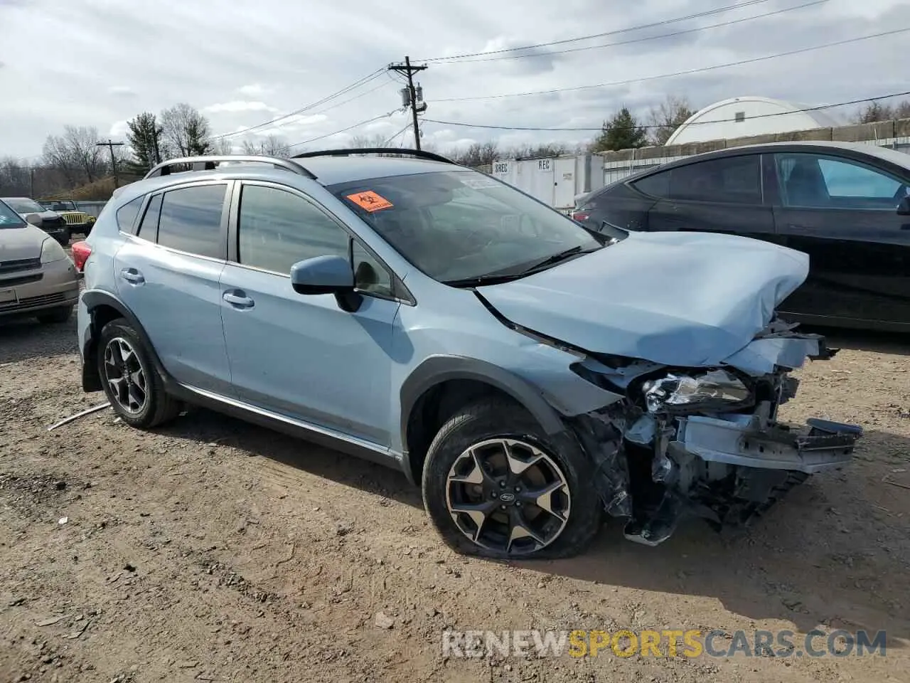 4 Photograph of a damaged car JF2GTACC5KH384929 SUBARU CROSSTREK 2019