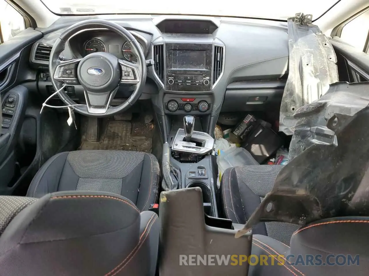 8 Photograph of a damaged car JF2GTACC5KH384929 SUBARU CROSSTREK 2019