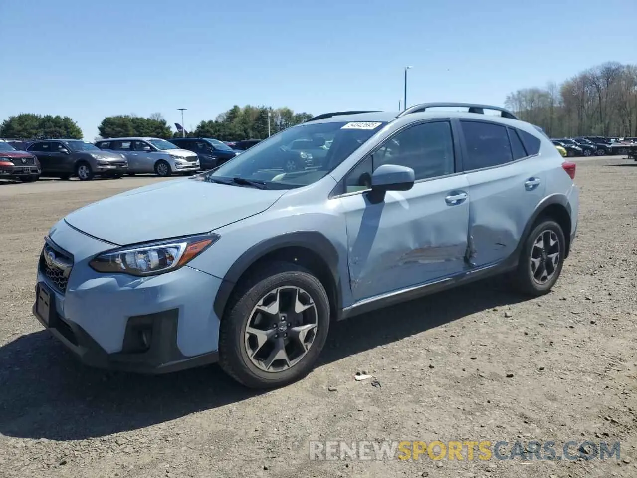 1 Photograph of a damaged car JF2GTACC6K8212389 SUBARU CROSSTREK 2019