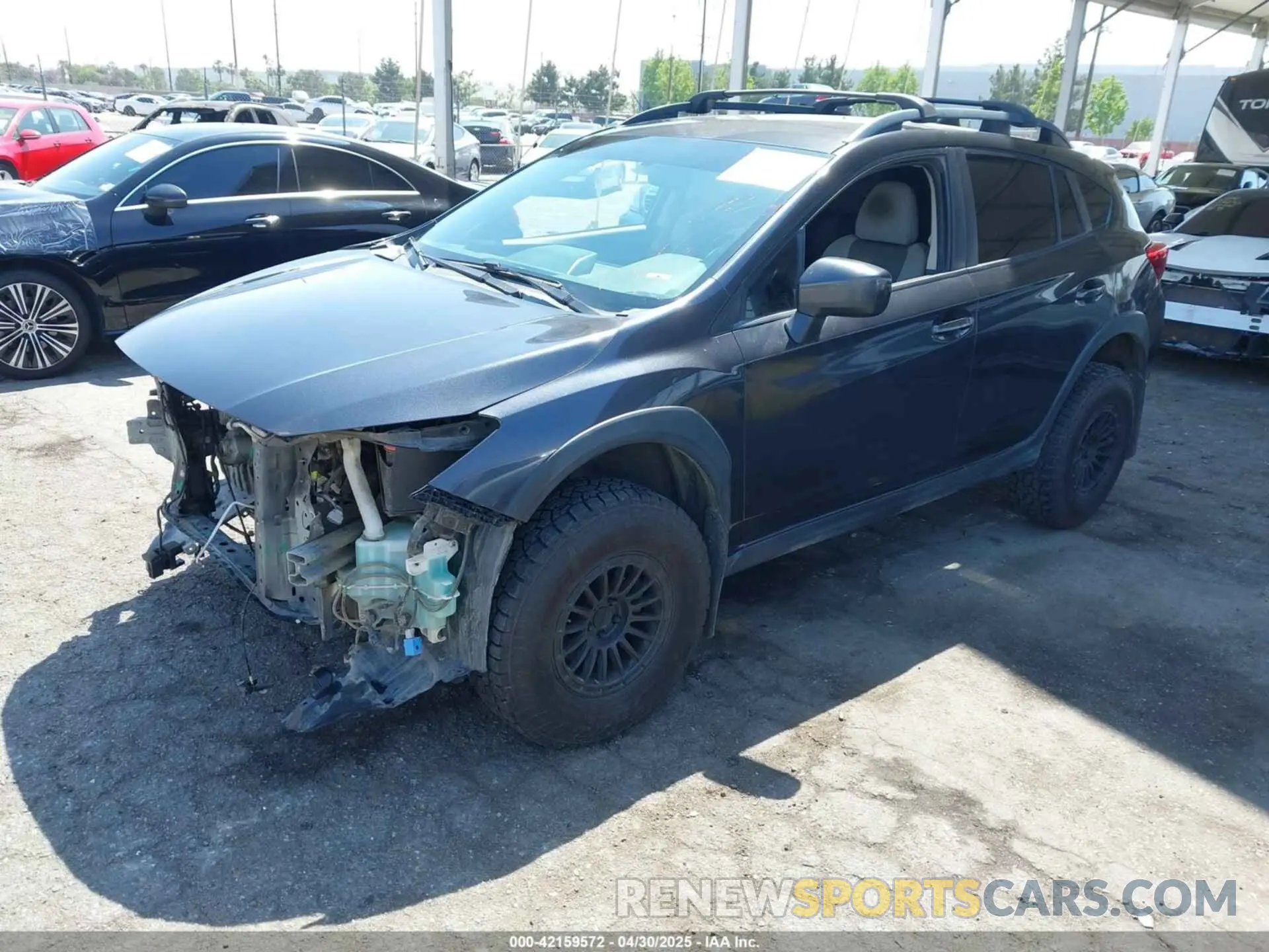 2 Photograph of a damaged car JF2GTACC6K8271703 SUBARU CROSSTREK 2019