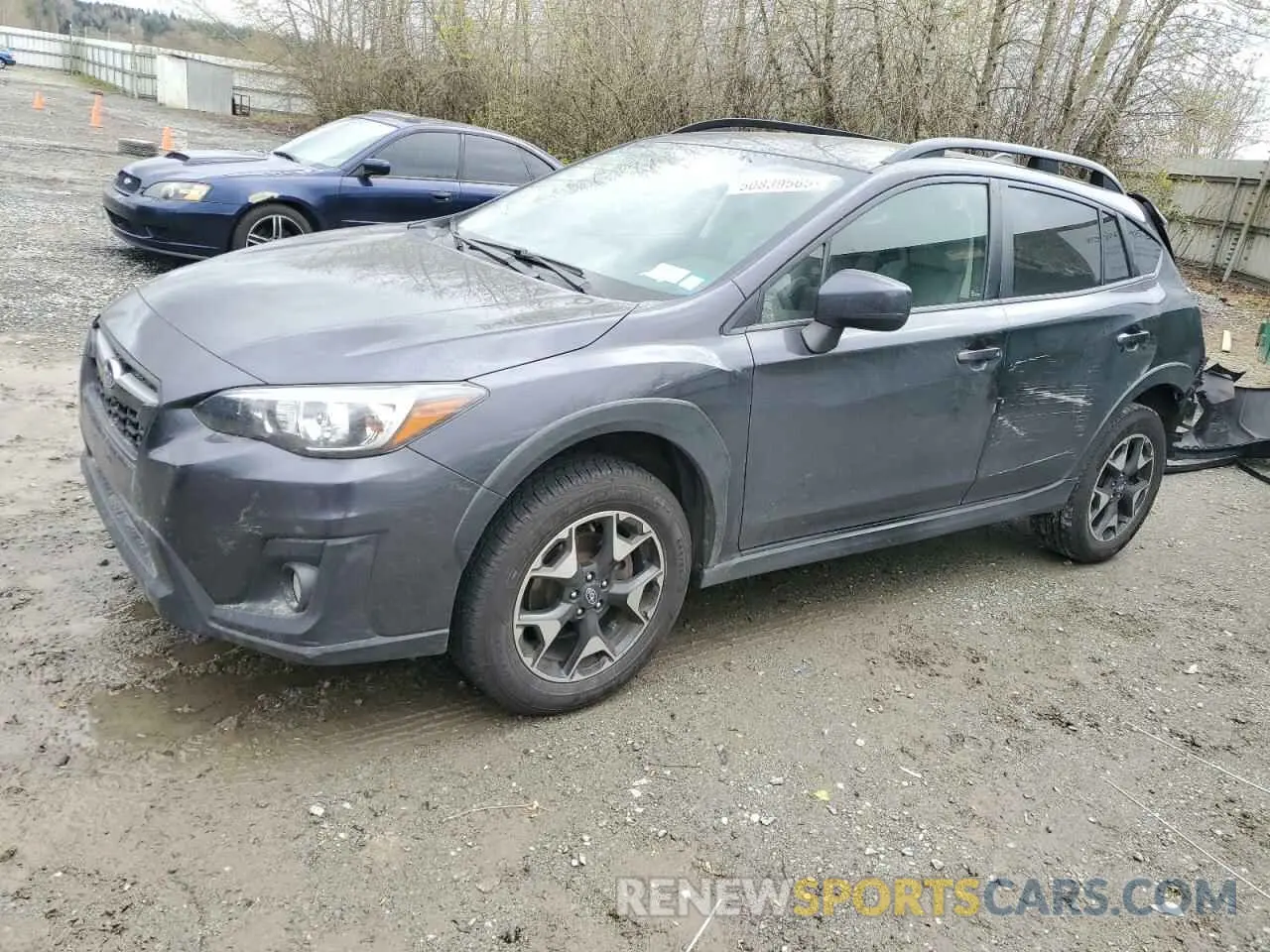1 Photograph of a damaged car JF2GTACC6K8305543 SUBARU CROSSTREK 2019