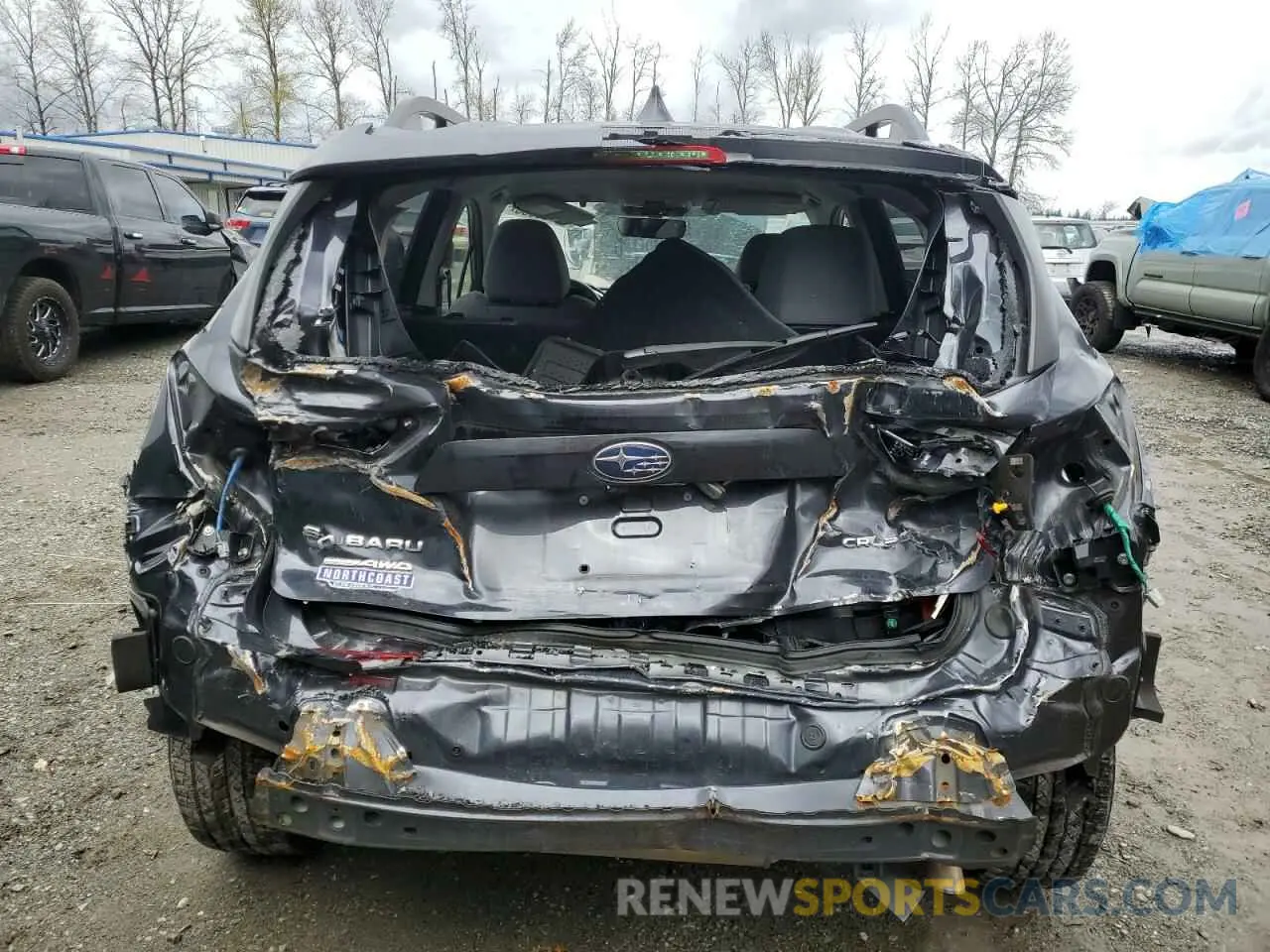 6 Photograph of a damaged car JF2GTACC6K8305543 SUBARU CROSSTREK 2019