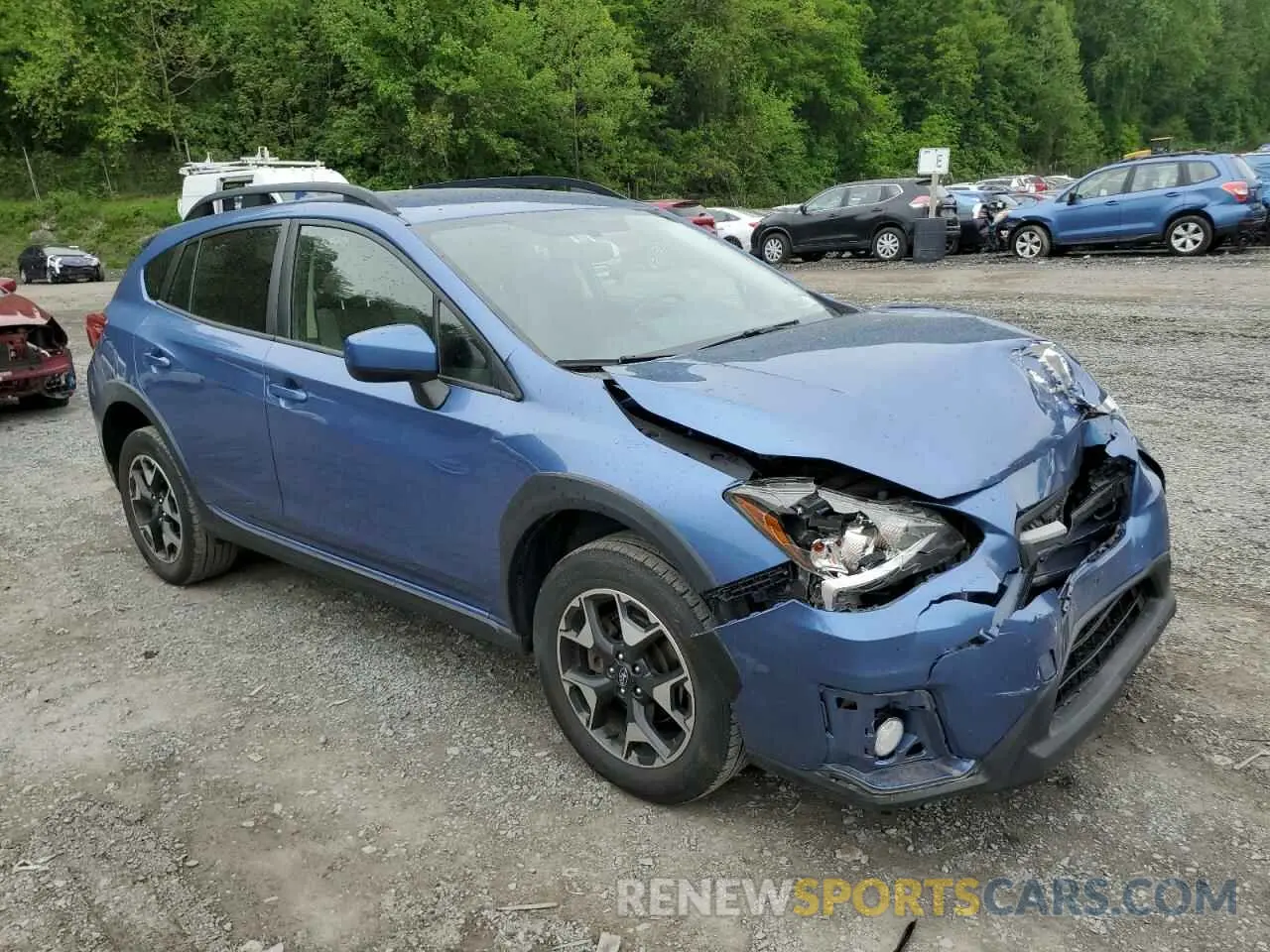 4 Photograph of a damaged car JF2GTACC6KH203711 SUBARU CROSSTREK 2019