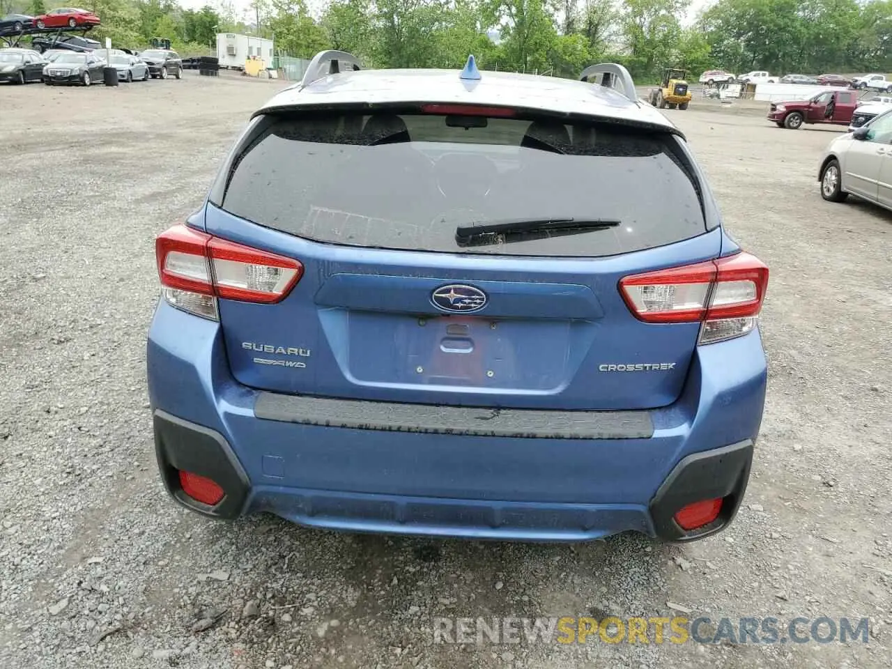 6 Photograph of a damaged car JF2GTACC6KH203711 SUBARU CROSSTREK 2019