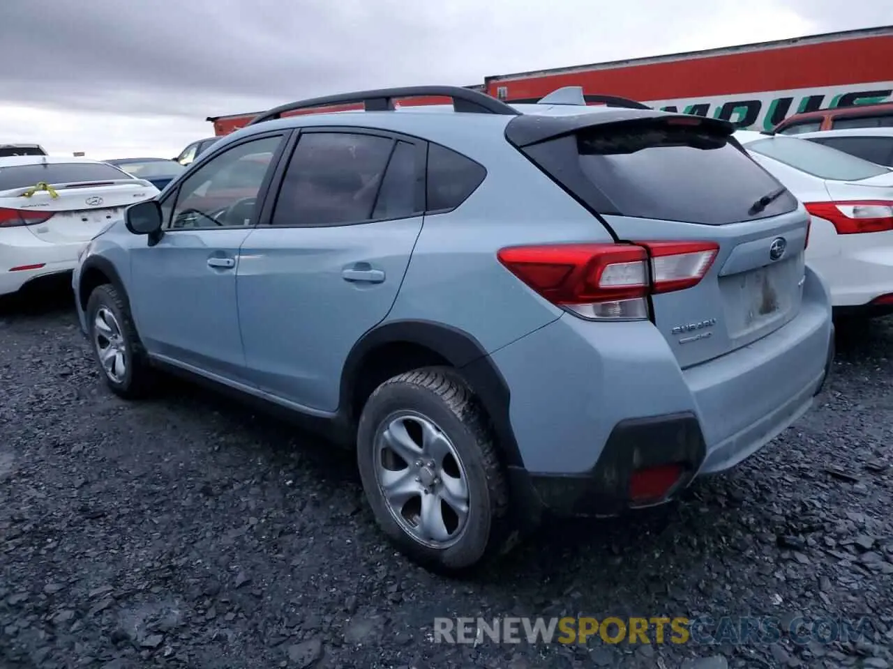 2 Photograph of a damaged car JF2GTACC6KH345668 SUBARU CROSSTREK 2019