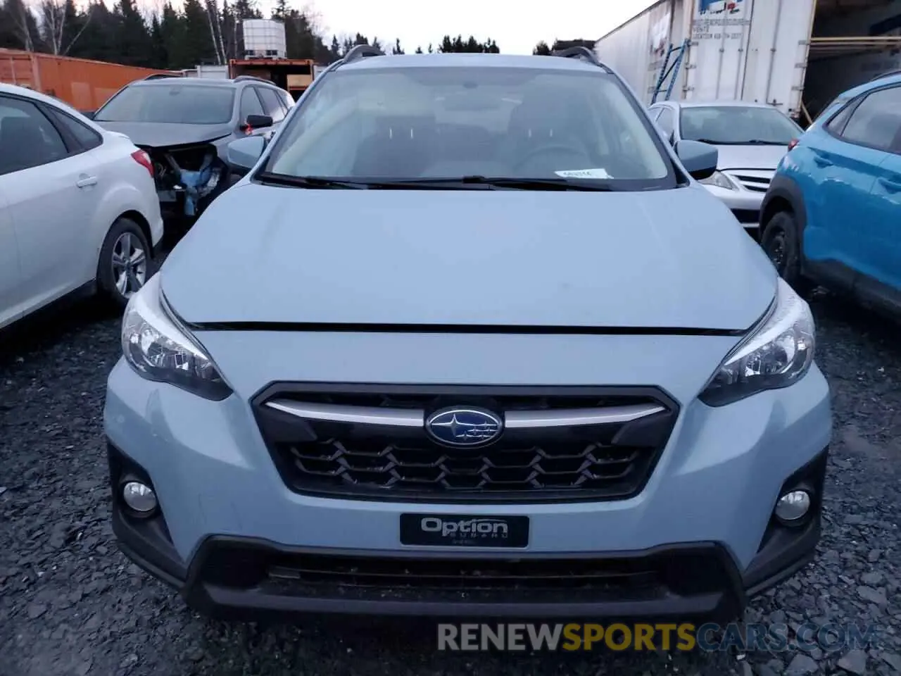 5 Photograph of a damaged car JF2GTACC6KH345668 SUBARU CROSSTREK 2019