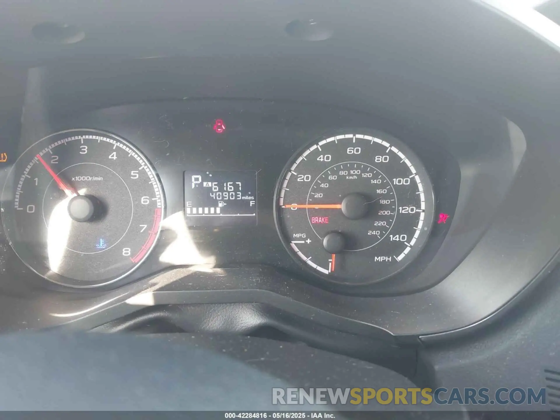 7 Photograph of a damaged car JF2GTACC7K8382079 SUBARU CROSSTREK 2019