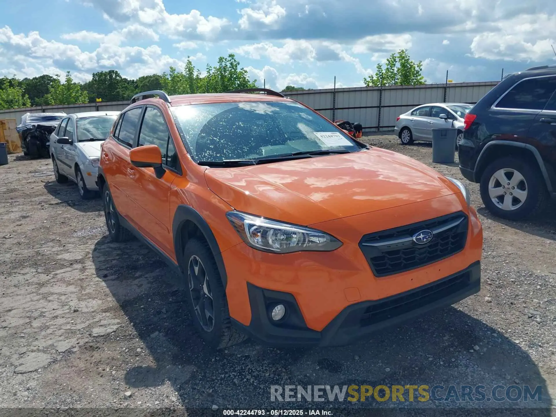 1 Photograph of a damaged car JF2GTACC7K9300720 SUBARU CROSSTREK 2019