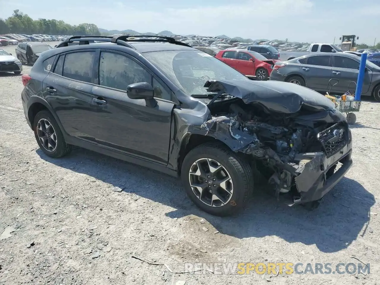 4 Photograph of a damaged car JF2GTACC7KH343797 SUBARU CROSSTREK 2019
