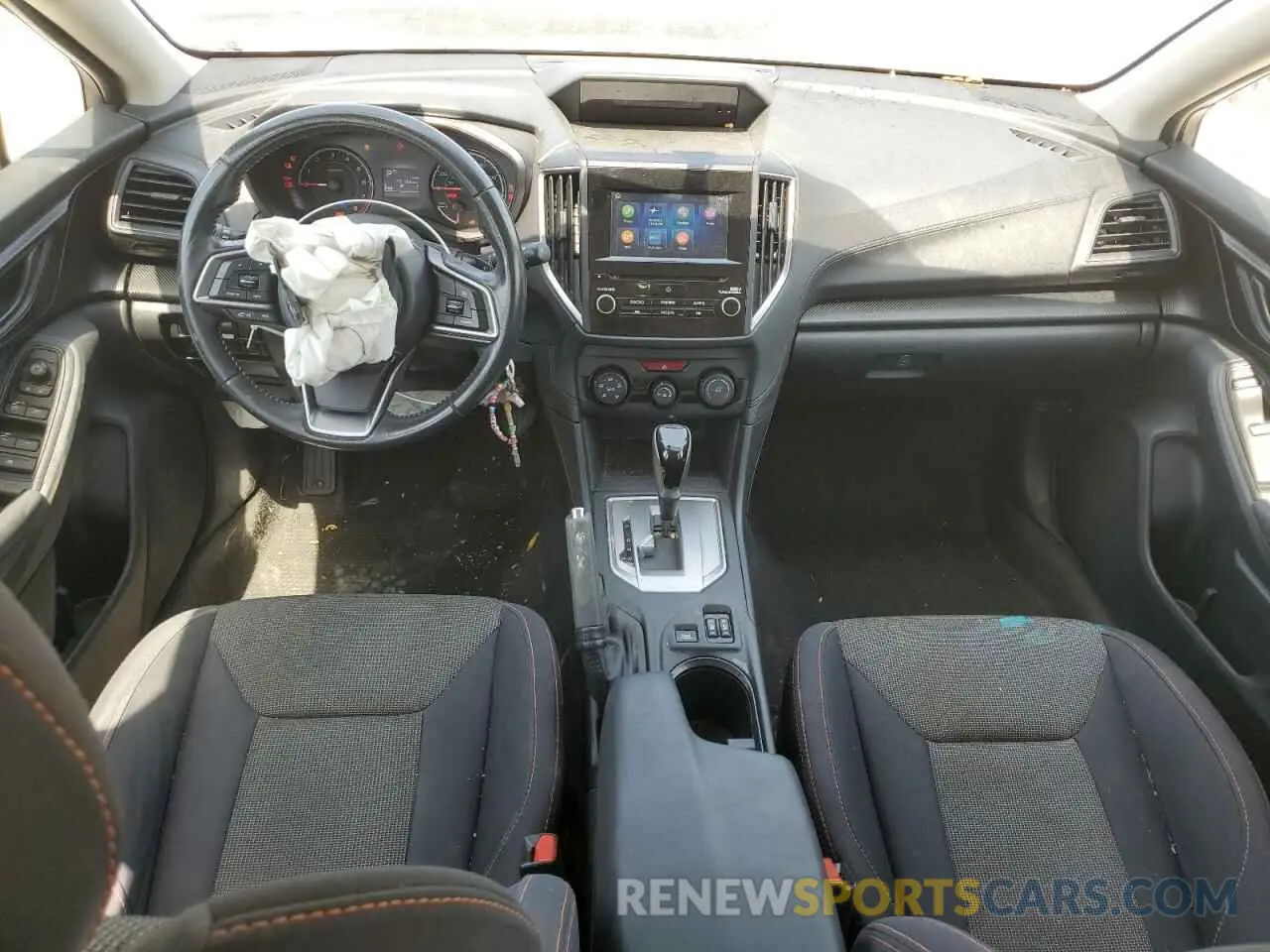 8 Photograph of a damaged car JF2GTACC7KH343797 SUBARU CROSSTREK 2019