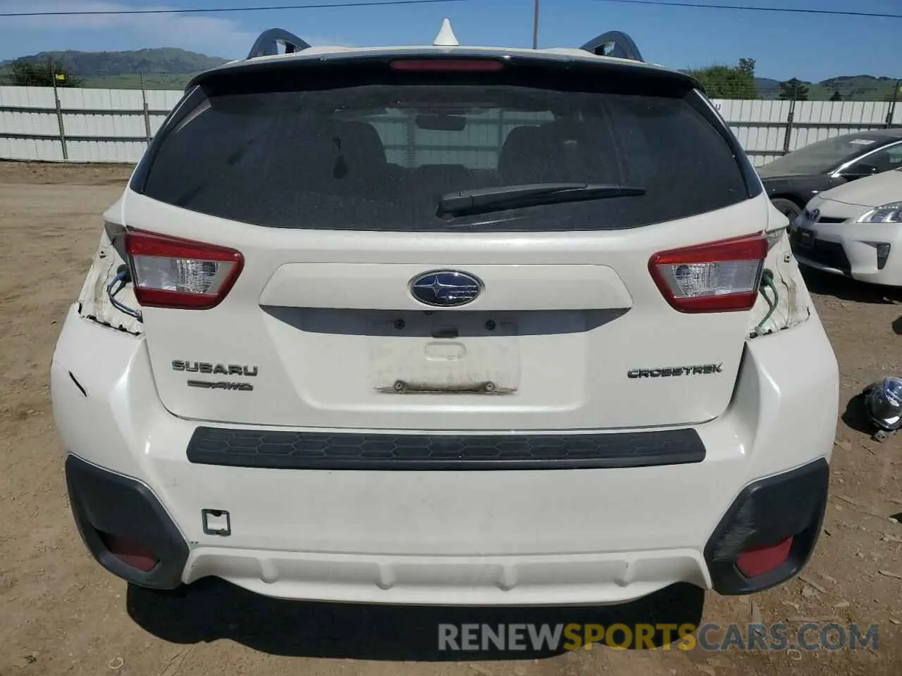 6 Photograph of a damaged car JF2GTACC8K8207940 SUBARU CROSSTREK 2019