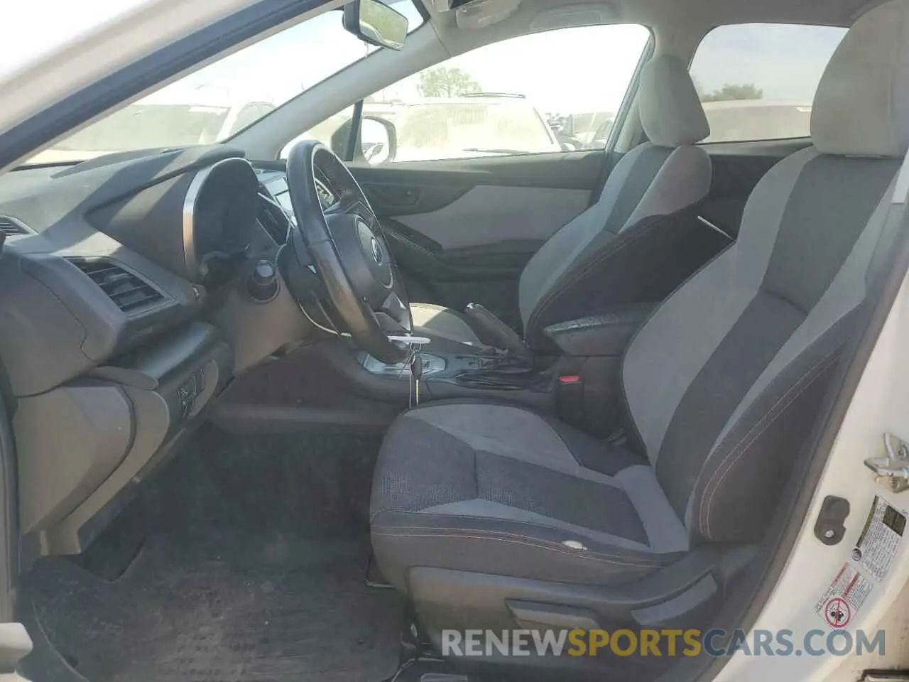 7 Photograph of a damaged car JF2GTACC8K8207940 SUBARU CROSSTREK 2019