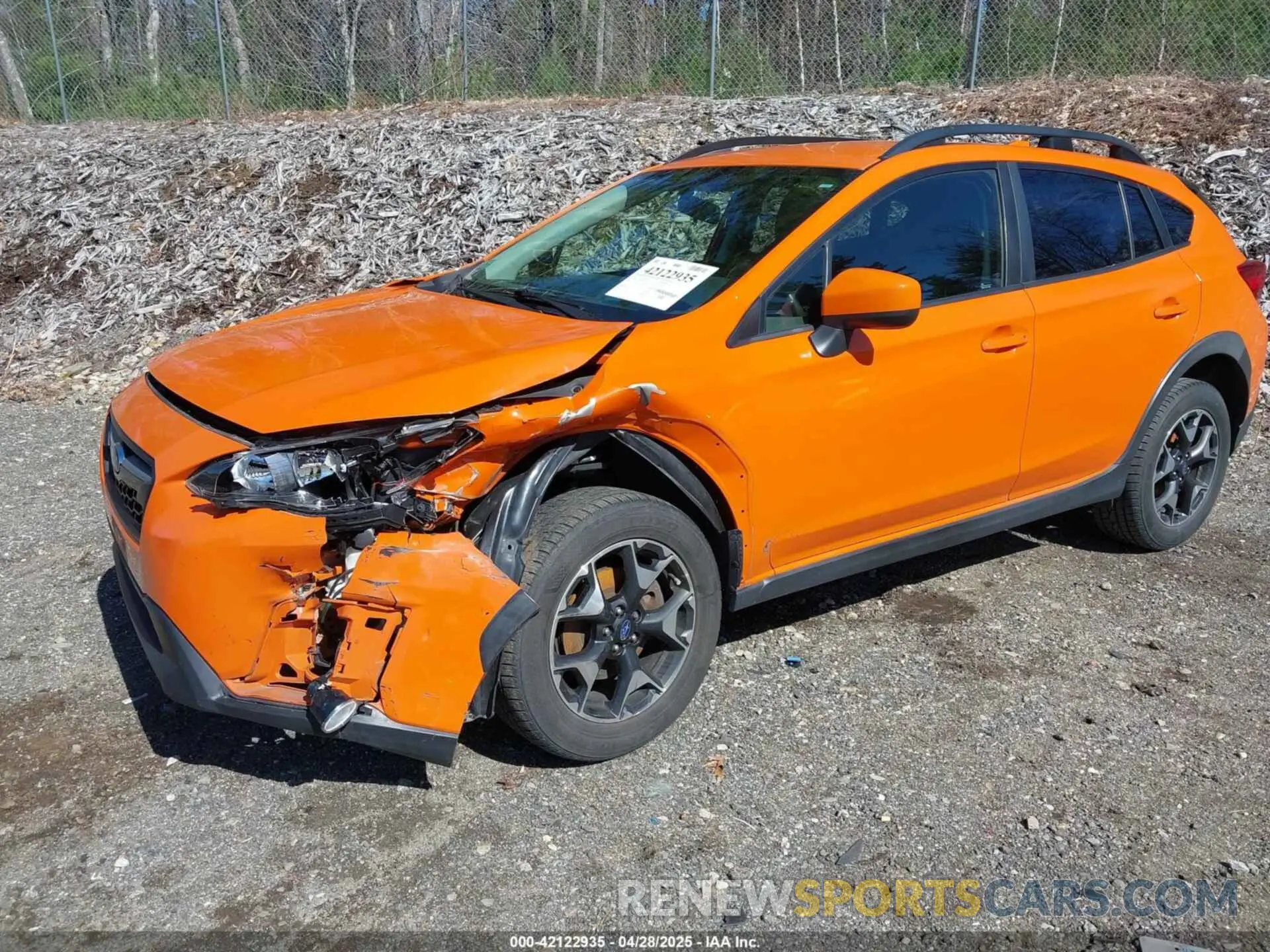 2 Photograph of a damaged car JF2GTACC8K8271234 SUBARU CROSSTREK 2019