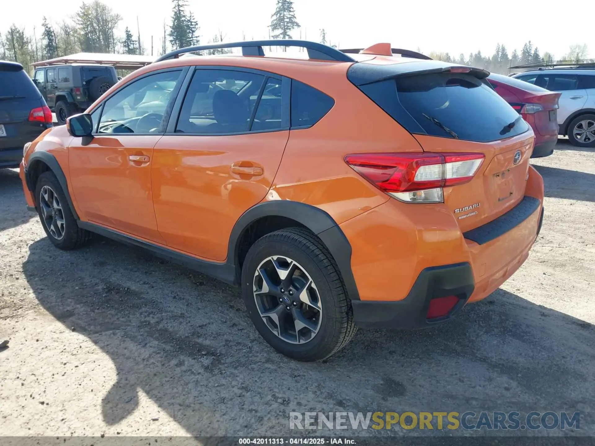 3 Photograph of a damaged car JF2GTACC8K8324191 SUBARU CROSSTREK 2019