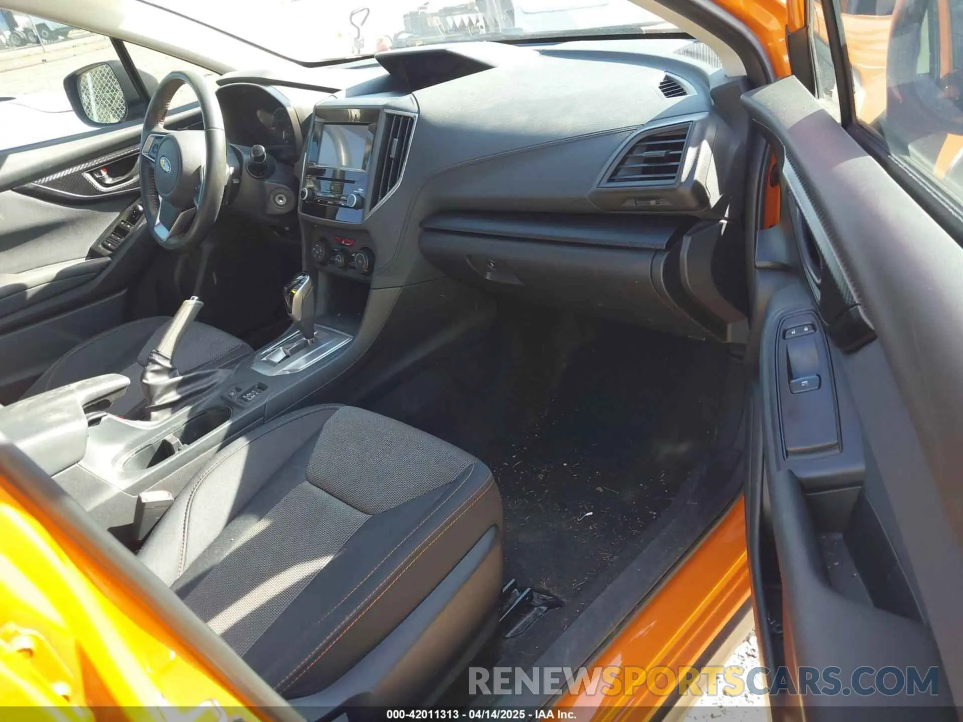 5 Photograph of a damaged car JF2GTACC8K8324191 SUBARU CROSSTREK 2019
