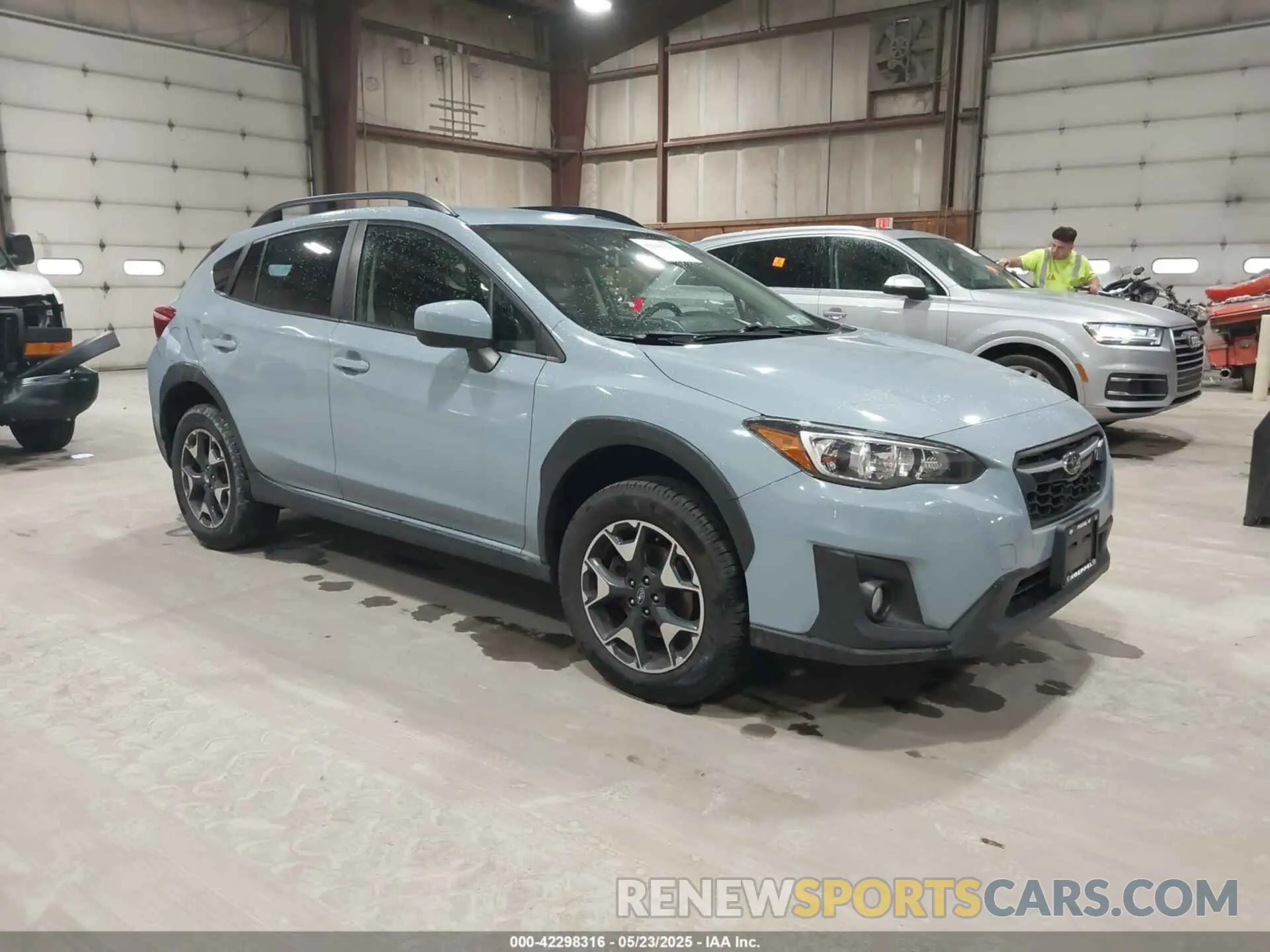 1 Photograph of a damaged car JF2GTACC8K8325843 SUBARU CROSSTREK 2019