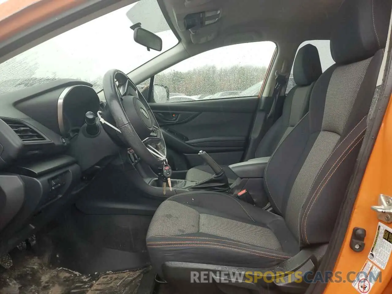 7 Photograph of a damaged car JF2GTACC8KG279517 SUBARU CROSSTREK 2019