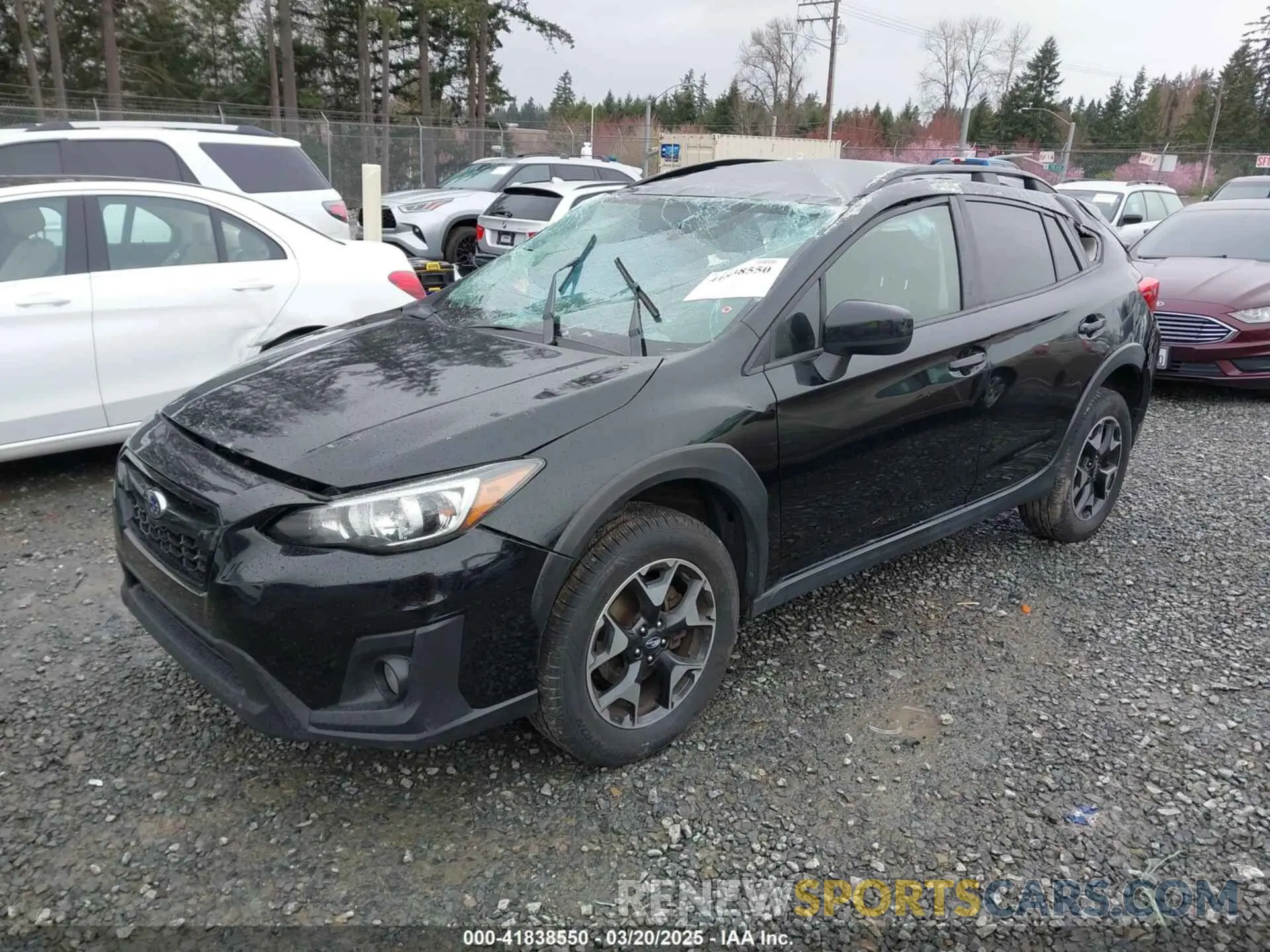 2 Photograph of a damaged car JF2GTACC8KH372127 SUBARU CROSSTREK 2019