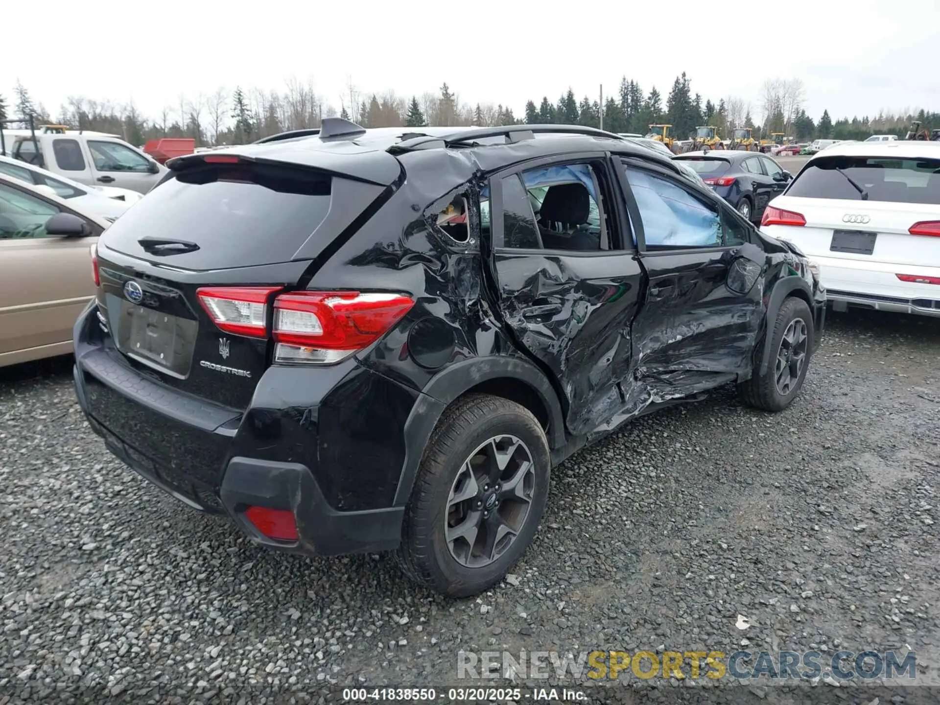 4 Photograph of a damaged car JF2GTACC8KH372127 SUBARU CROSSTREK 2019