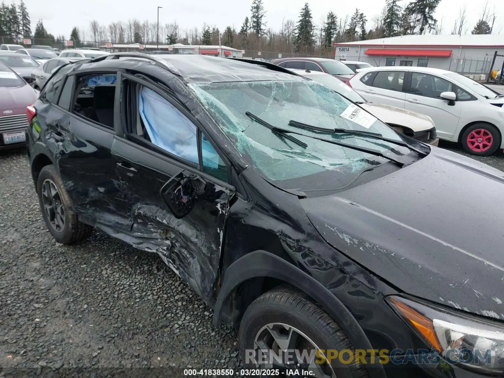 6 Photograph of a damaged car JF2GTACC8KH372127 SUBARU CROSSTREK 2019