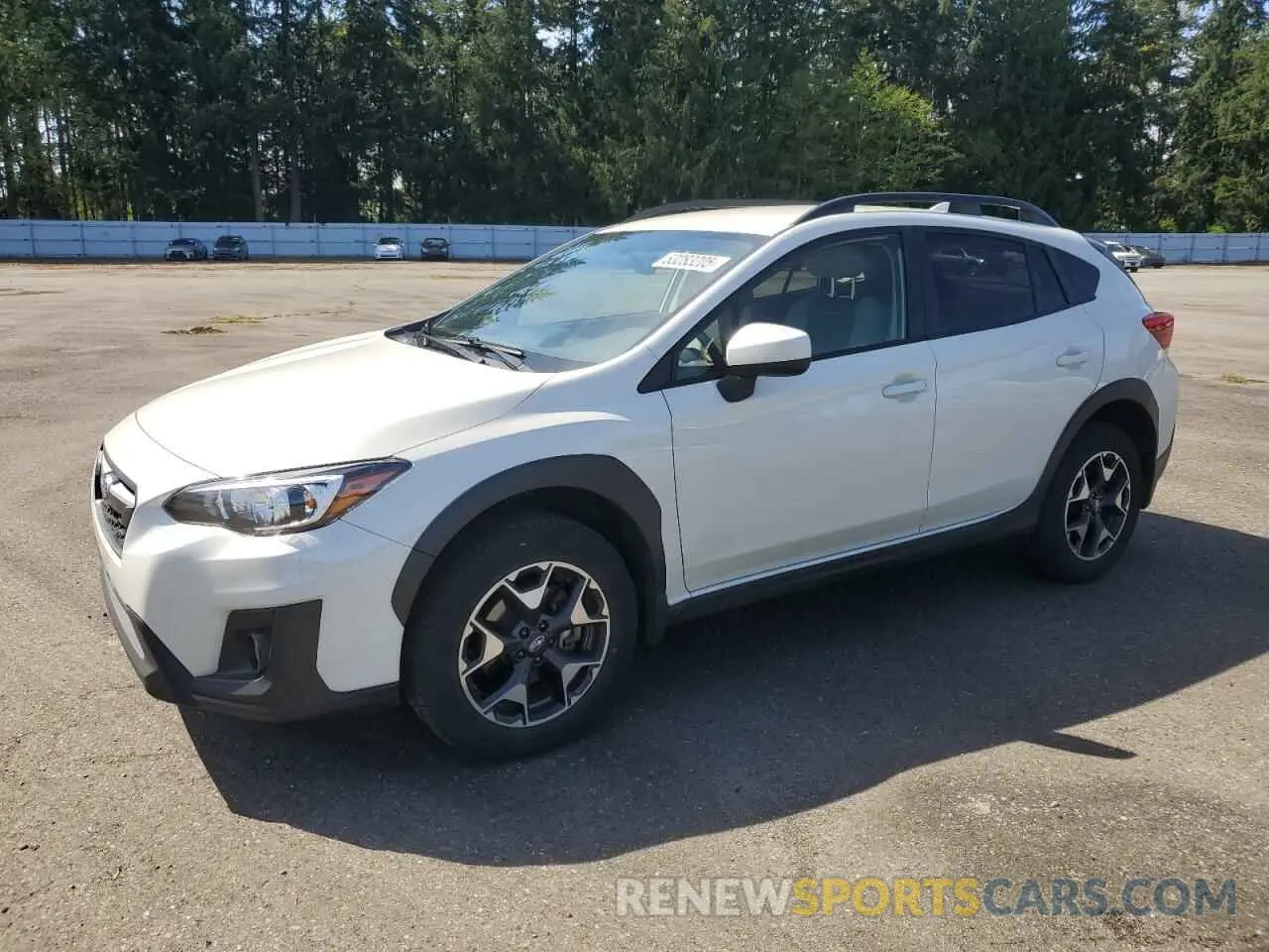 1 Photograph of a damaged car JF2GTACC9K8248884 SUBARU CROSSTREK 2019
