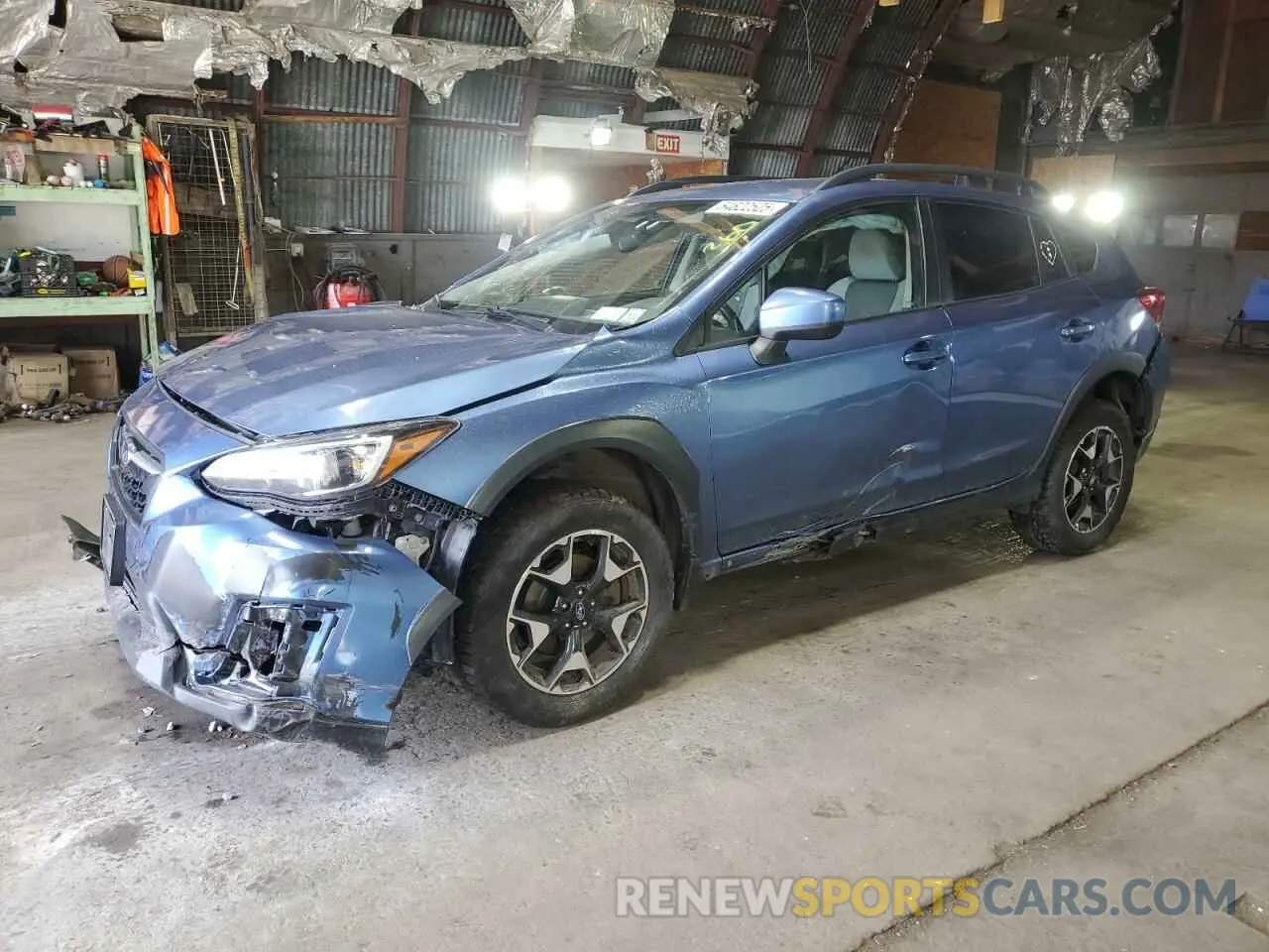 1 Photograph of a damaged car JF2GTACC9K8332123 SUBARU CROSSTREK 2019