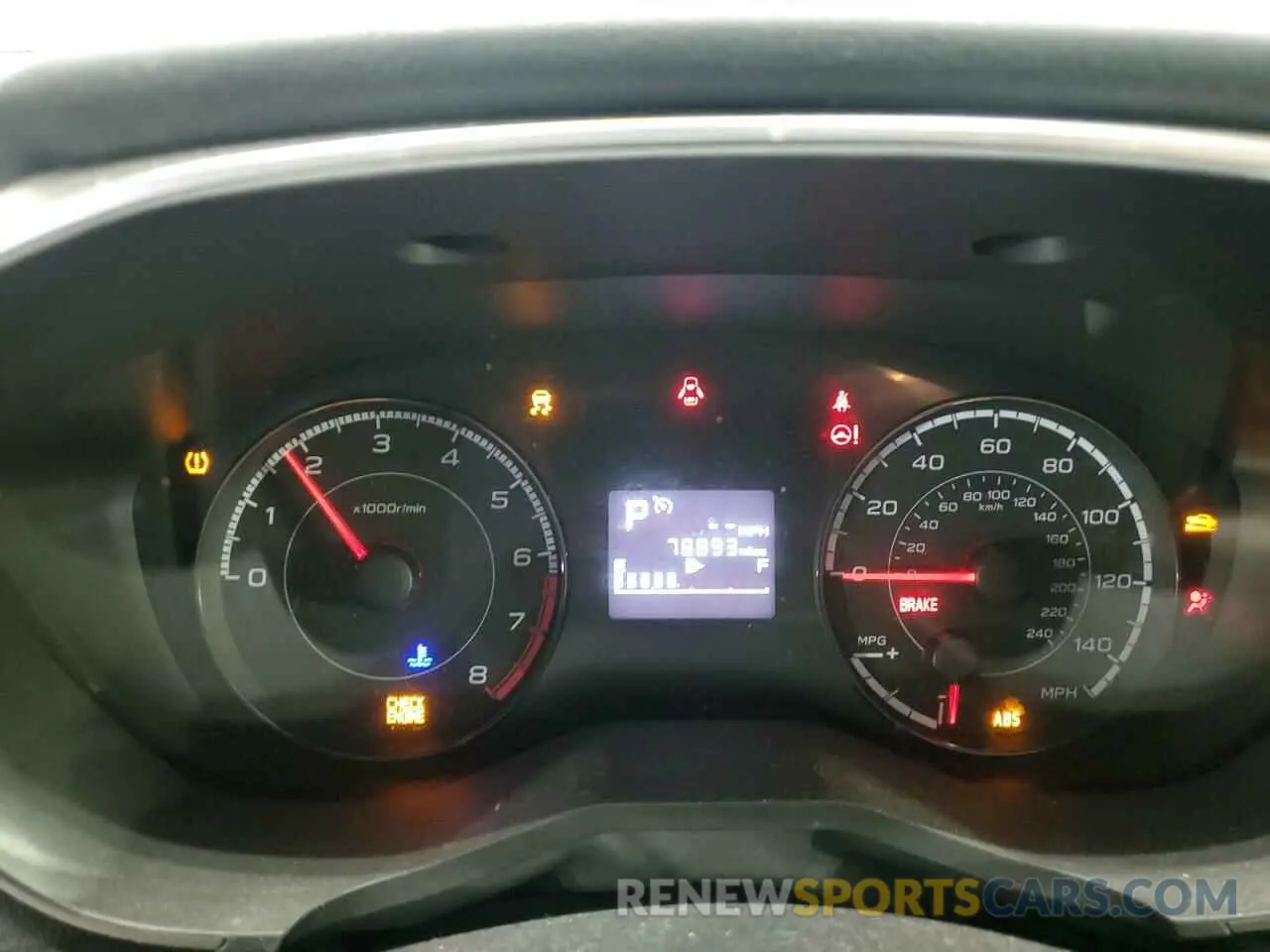 9 Photograph of a damaged car JF2GTACC9K8332123 SUBARU CROSSTREK 2019