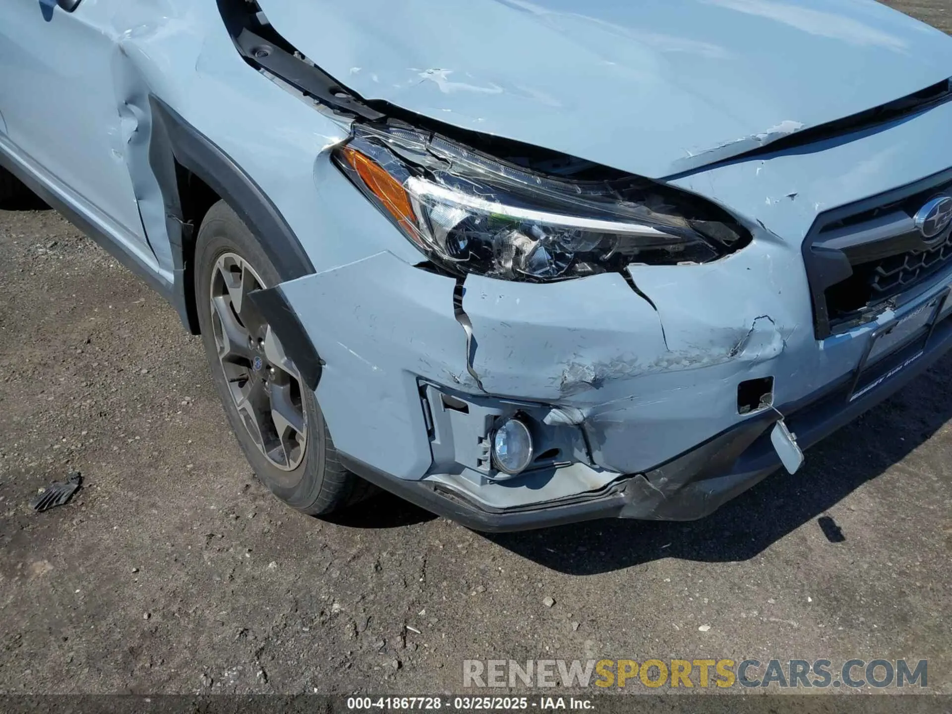 6 Photograph of a damaged car JF2GTACC9K8388224 SUBARU CROSSTREK 2019