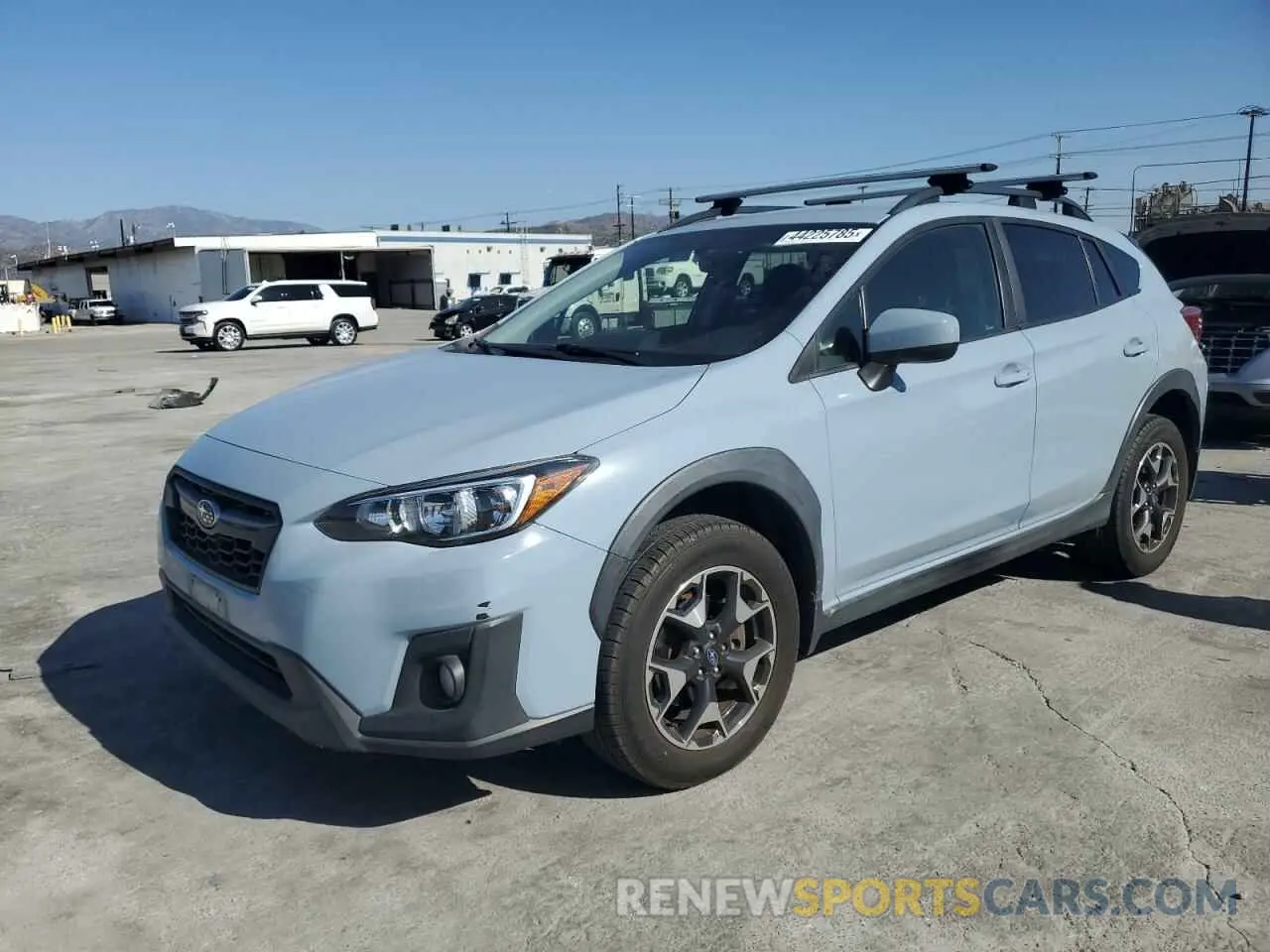 1 Photograph of a damaged car JF2GTACC9KH245094 SUBARU CROSSTREK 2019