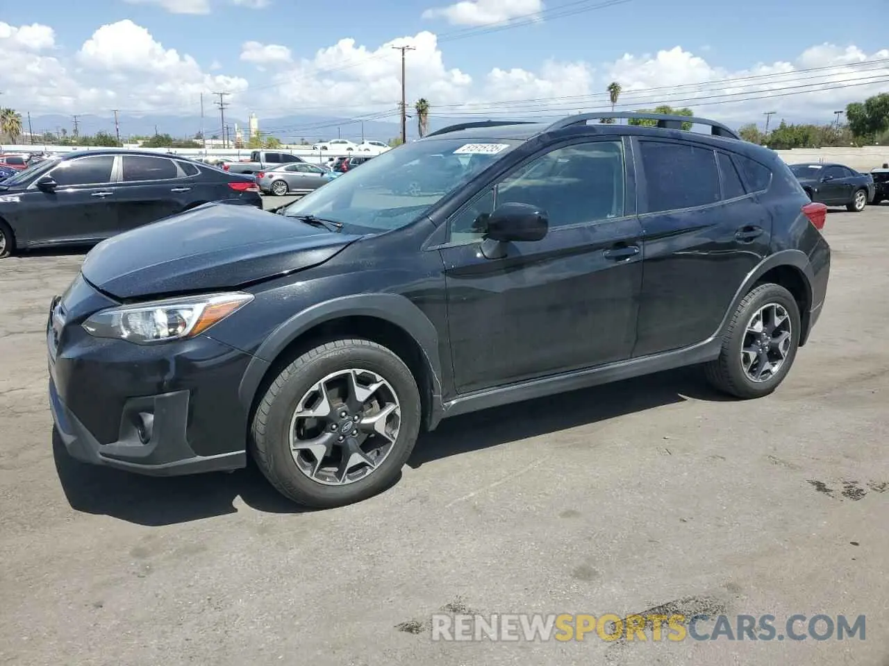 1 Photograph of a damaged car JF2GTACC9KH272568 SUBARU CROSSTREK 2019