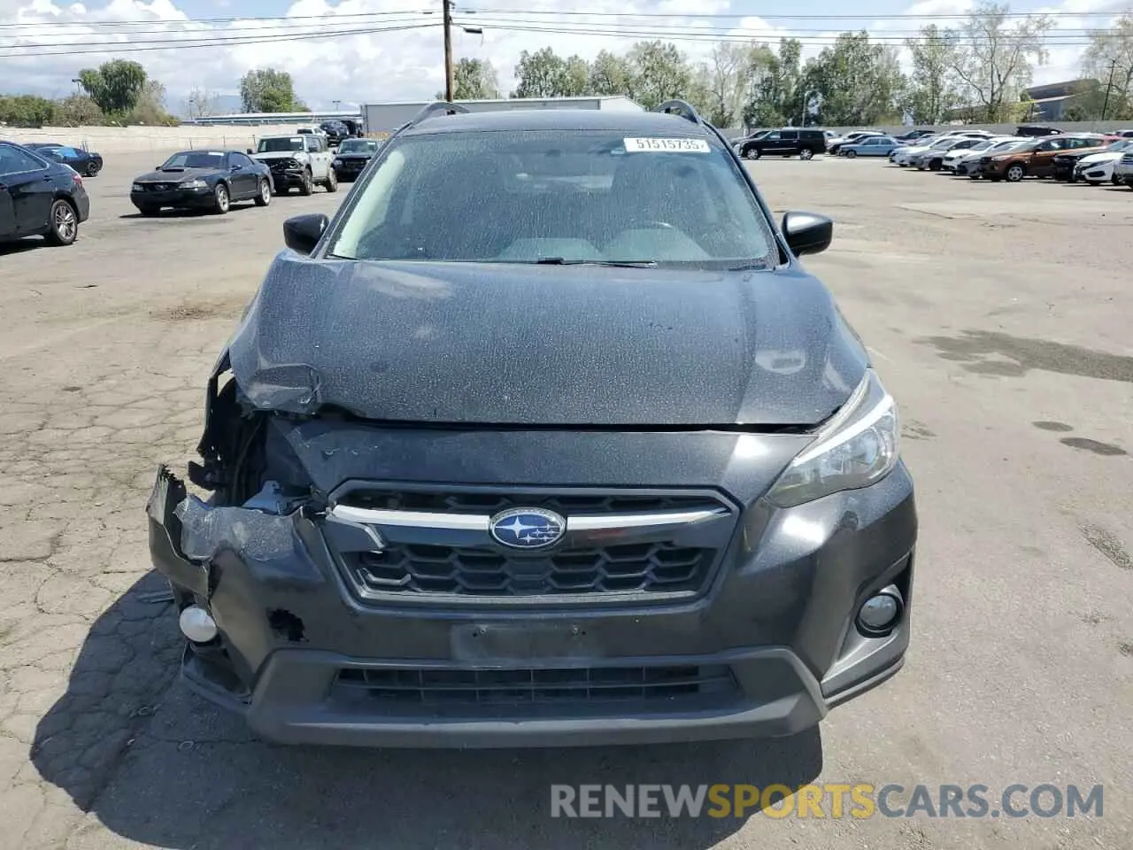 5 Photograph of a damaged car JF2GTACC9KH272568 SUBARU CROSSTREK 2019