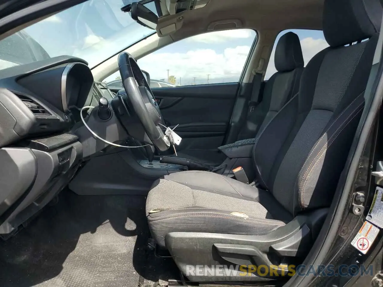 7 Photograph of a damaged car JF2GTACC9KH272568 SUBARU CROSSTREK 2019