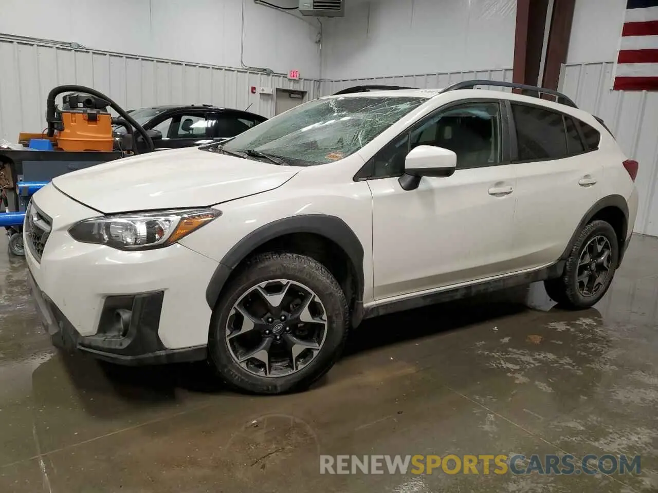 1 Photograph of a damaged car JF2GTACC9KH296837 SUBARU CROSSTREK 2019