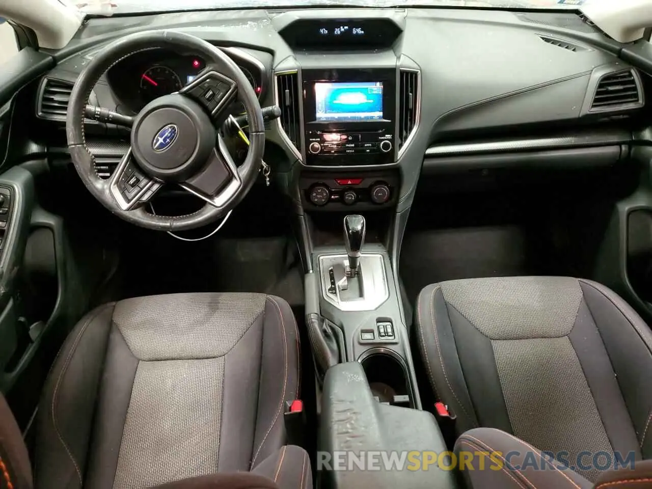 8 Photograph of a damaged car JF2GTACC9KH296837 SUBARU CROSSTREK 2019