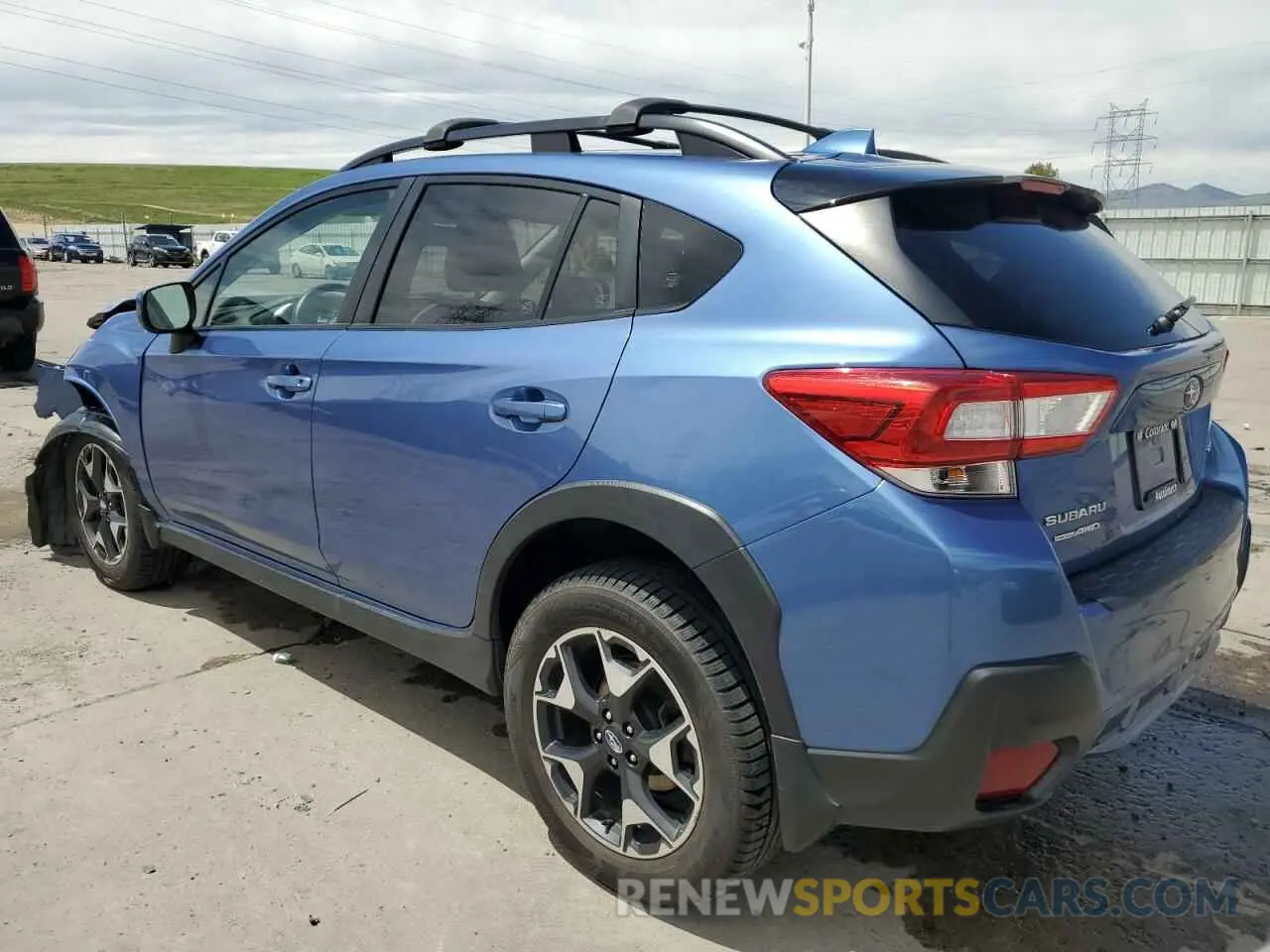 2 Photograph of a damaged car JF2GTACC9KH327889 SUBARU CROSSTREK 2019