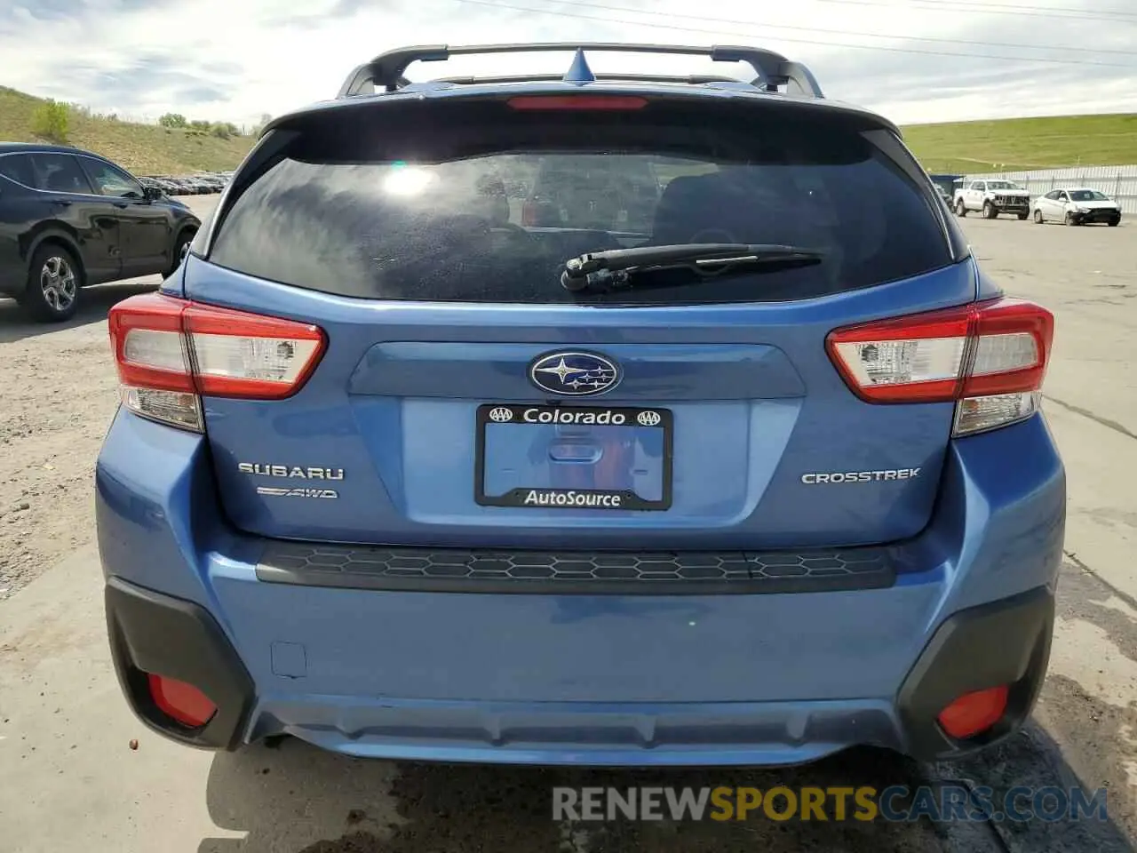 6 Photograph of a damaged car JF2GTACC9KH327889 SUBARU CROSSTREK 2019