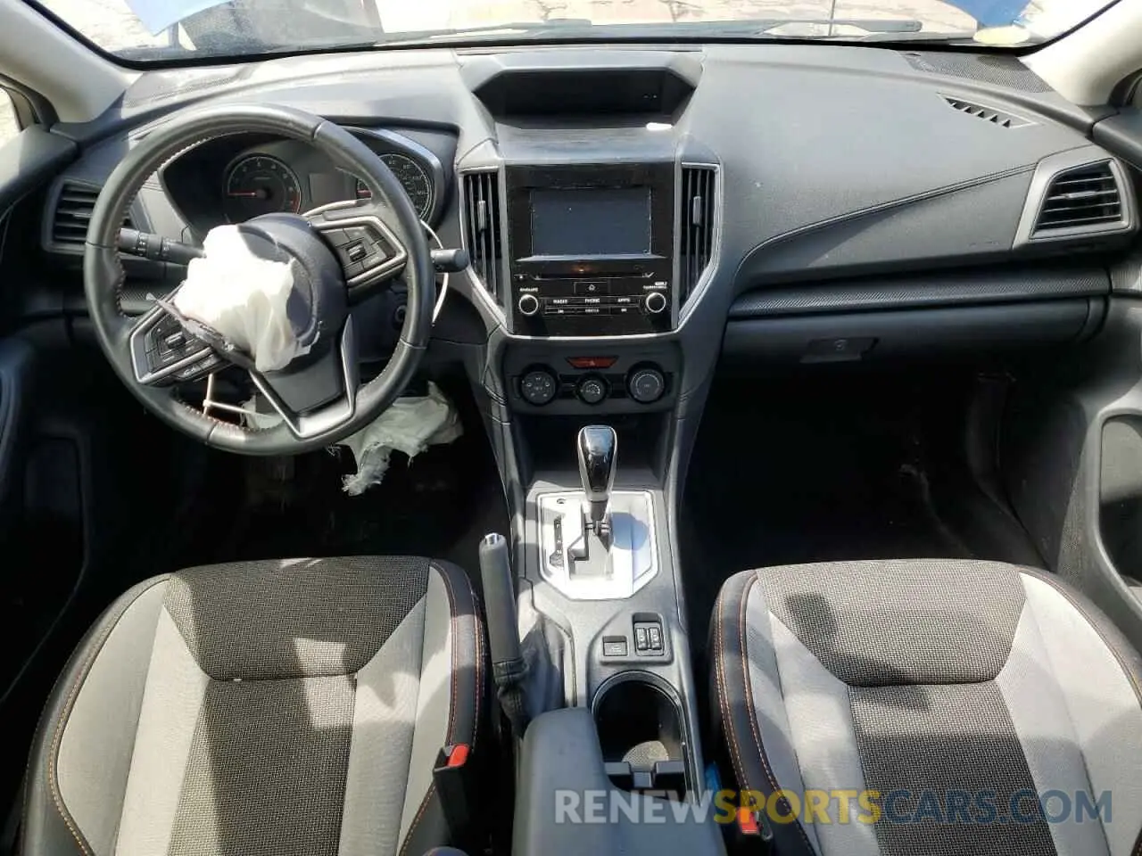 8 Photograph of a damaged car JF2GTACC9KH327889 SUBARU CROSSTREK 2019