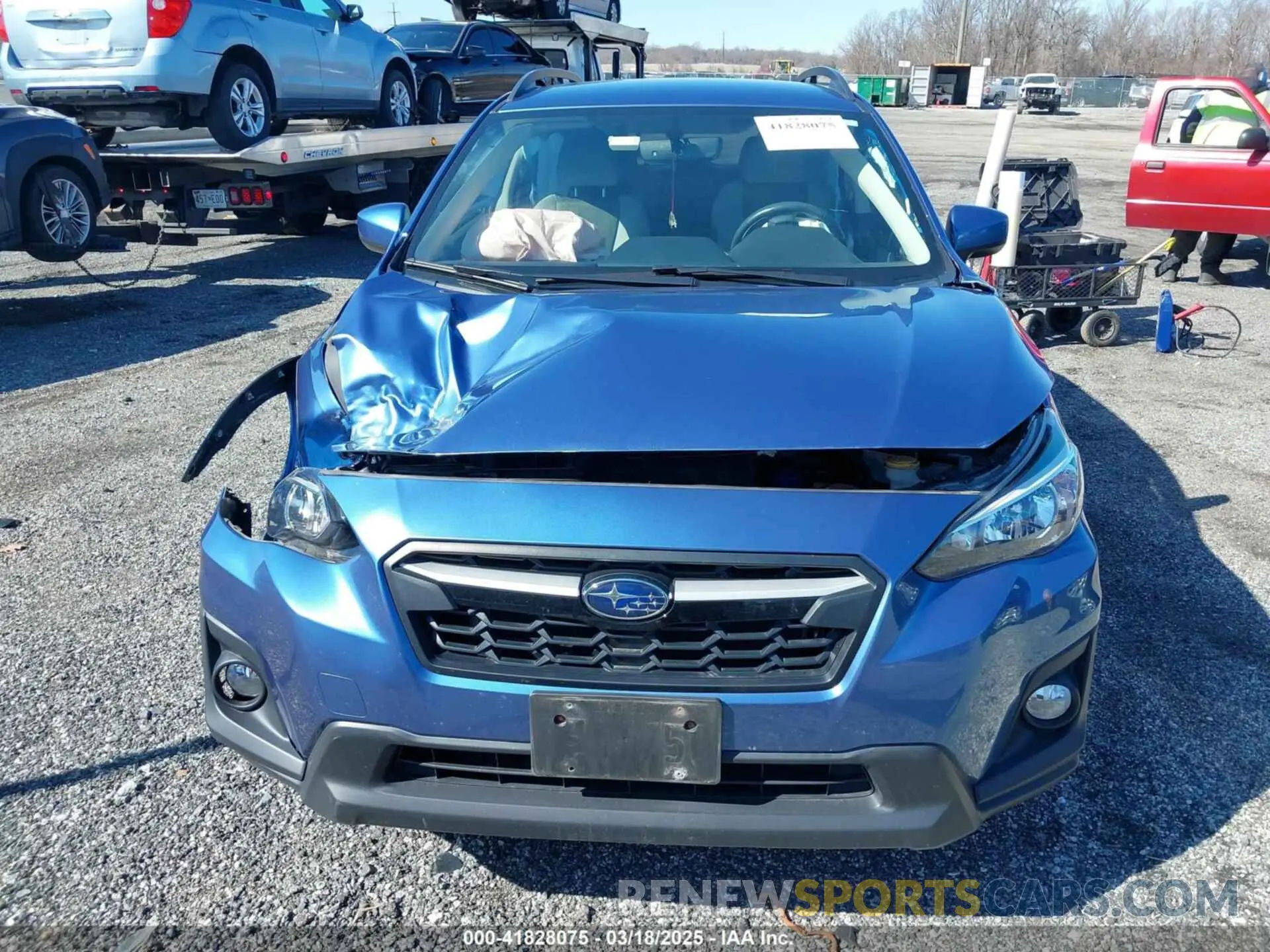 12 Photograph of a damaged car JF2GTACC9KH383444 SUBARU CROSSTREK 2019