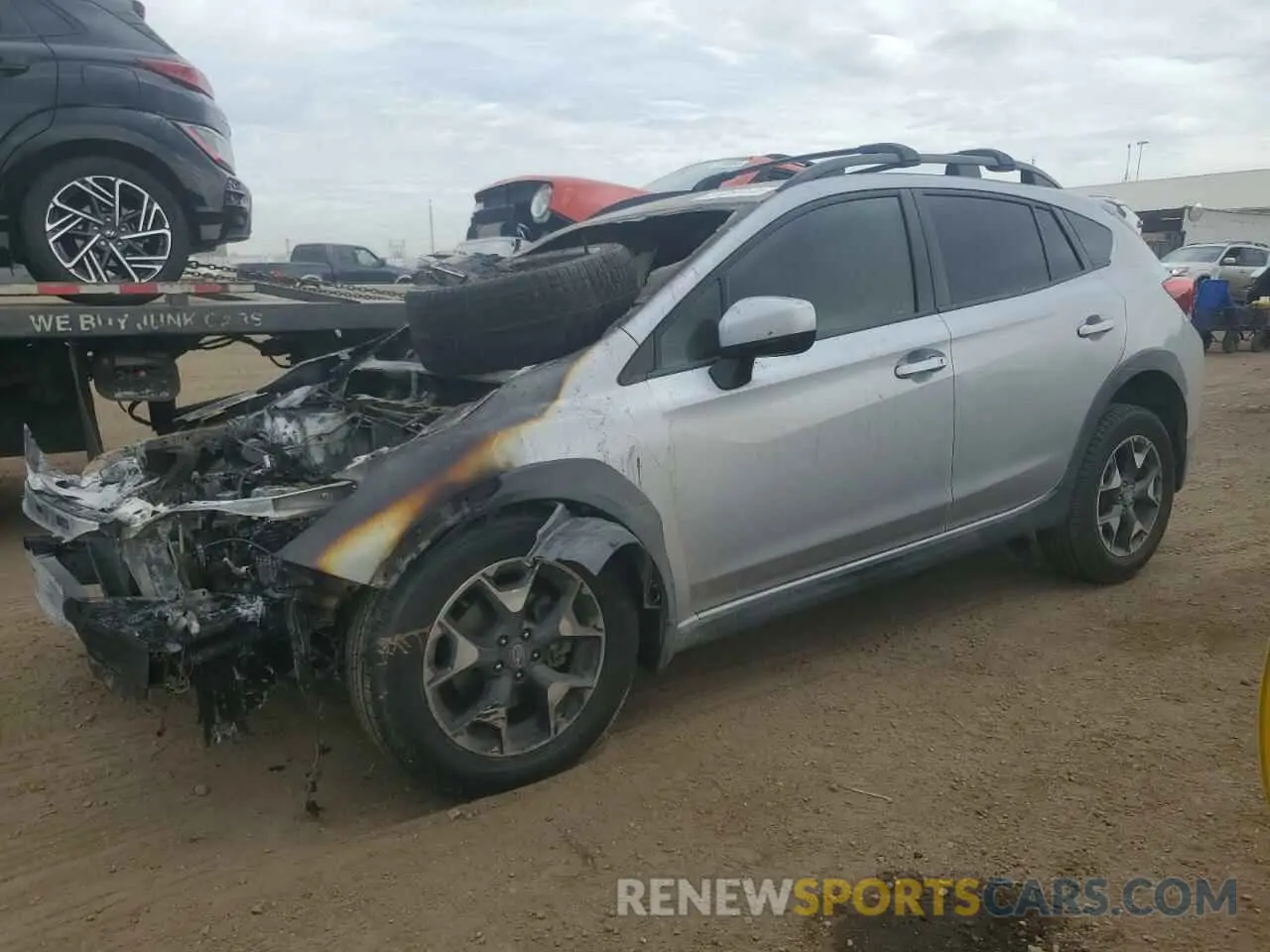 1 Photograph of a damaged car JF2GTACCXK9263047 SUBARU CROSSTREK 2019