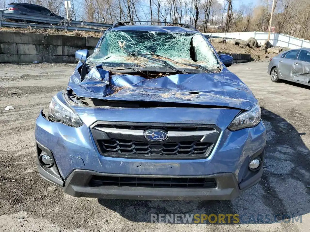 5 Photograph of a damaged car JF2GTACCXKG348594 SUBARU CROSSTREK 2019