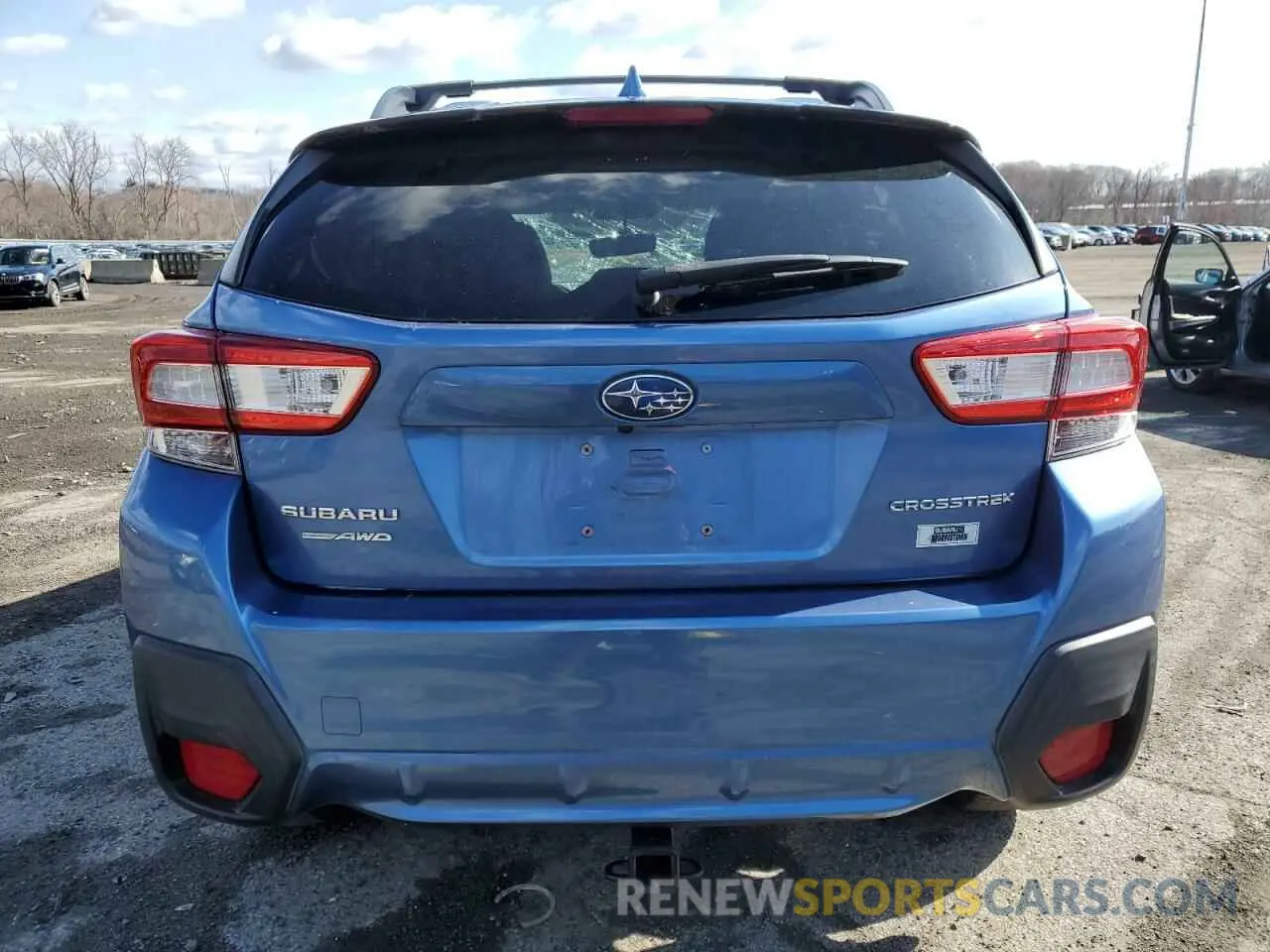 6 Photograph of a damaged car JF2GTACCXKG348594 SUBARU CROSSTREK 2019