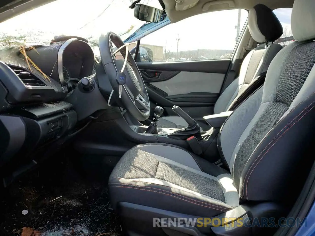 7 Photograph of a damaged car JF2GTACCXKG348594 SUBARU CROSSTREK 2019