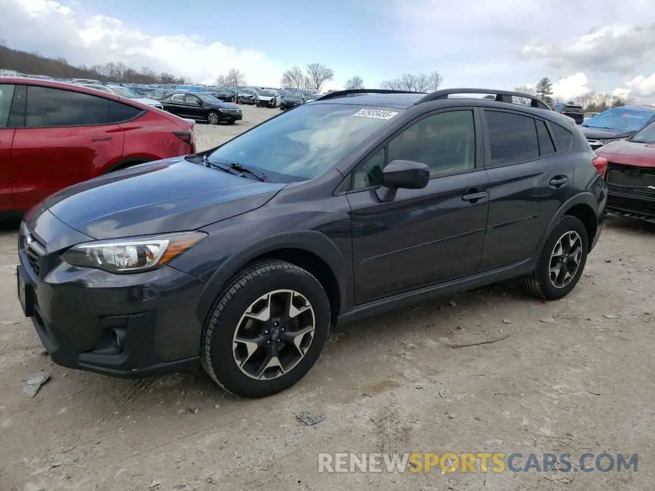 1 Photograph of a damaged car JF2GTADC0K8373142 SUBARU CROSSTREK 2019