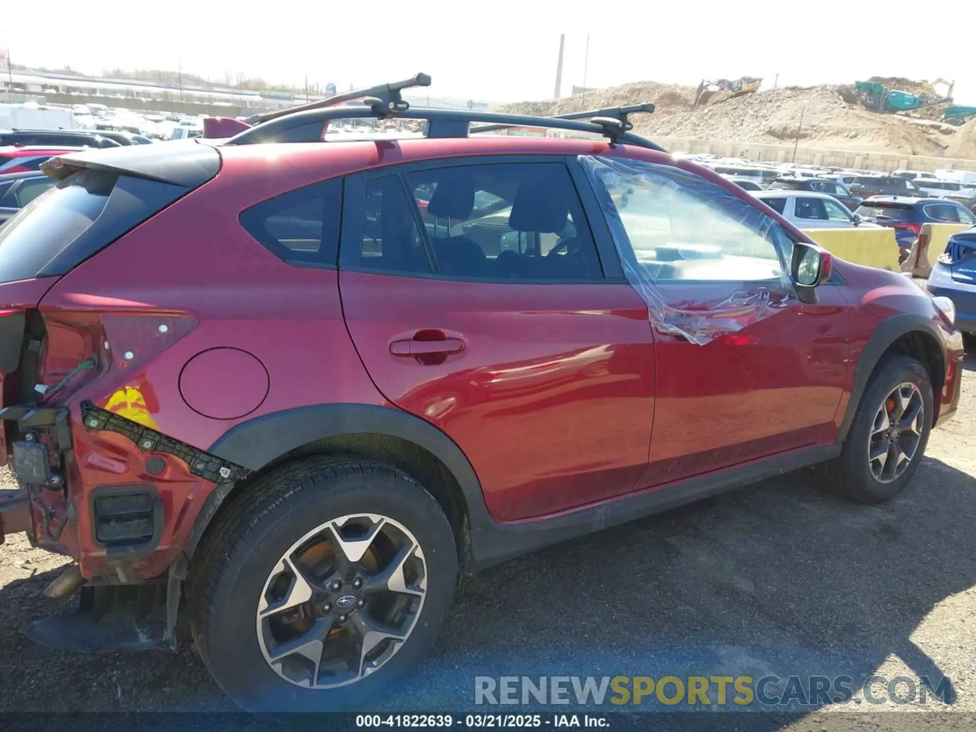 18 Photograph of a damaged car JF2GTADC1K8339503 SUBARU CROSSTREK 2019