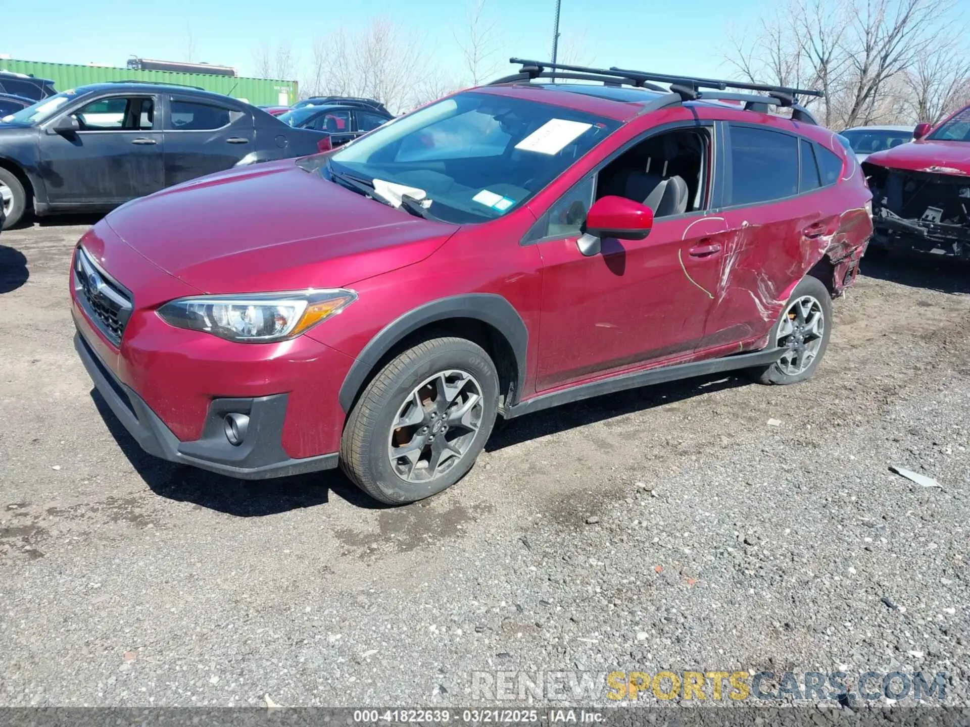 2 Photograph of a damaged car JF2GTADC1K8339503 SUBARU CROSSTREK 2019