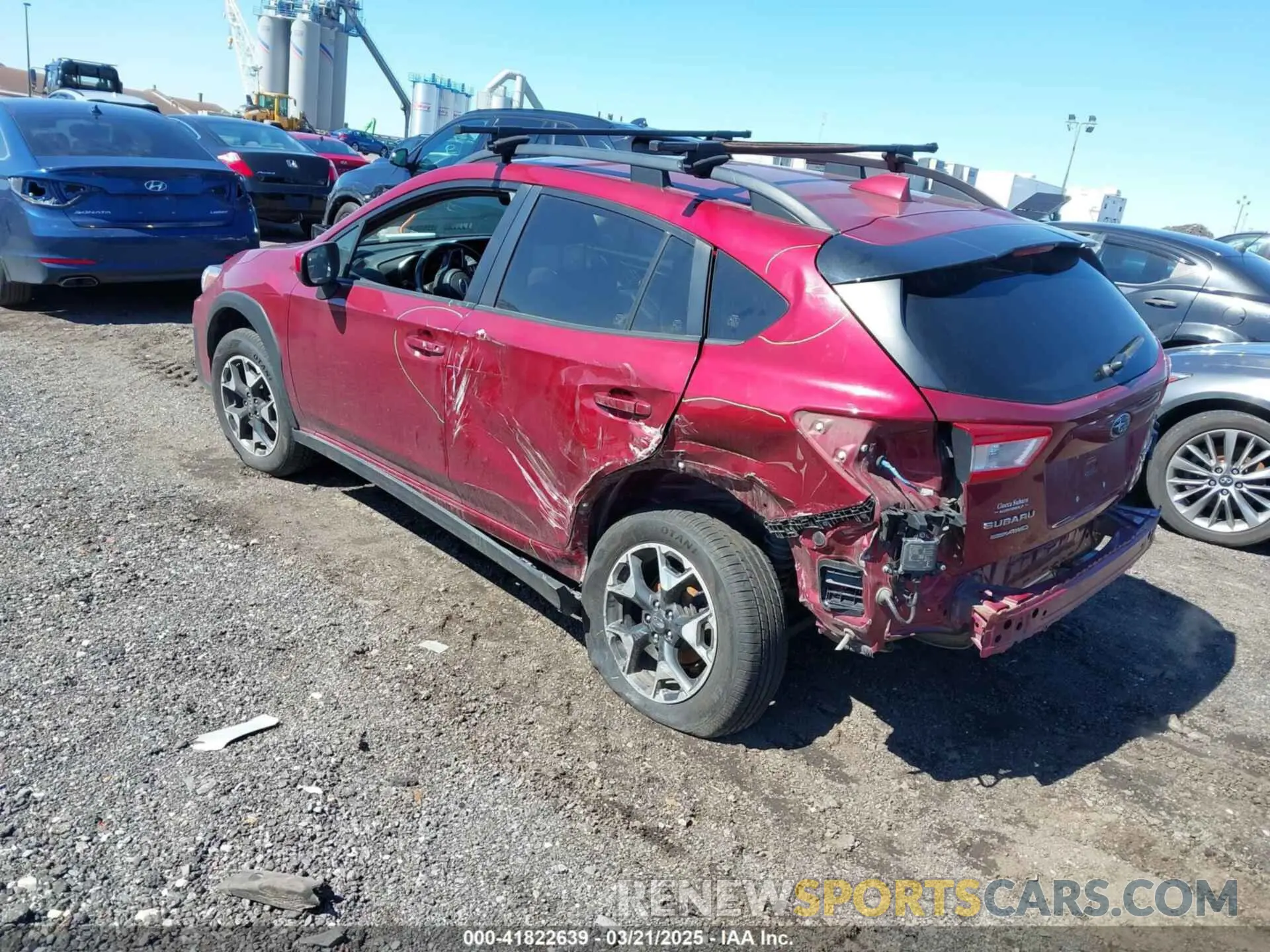 3 Photograph of a damaged car JF2GTADC1K8339503 SUBARU CROSSTREK 2019