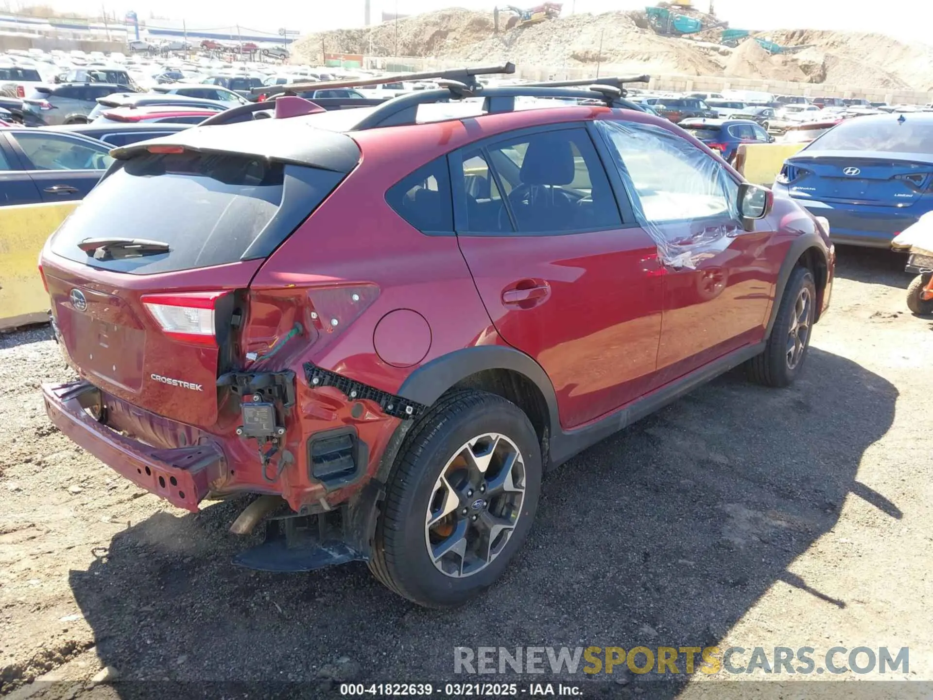 4 Photograph of a damaged car JF2GTADC1K8339503 SUBARU CROSSTREK 2019