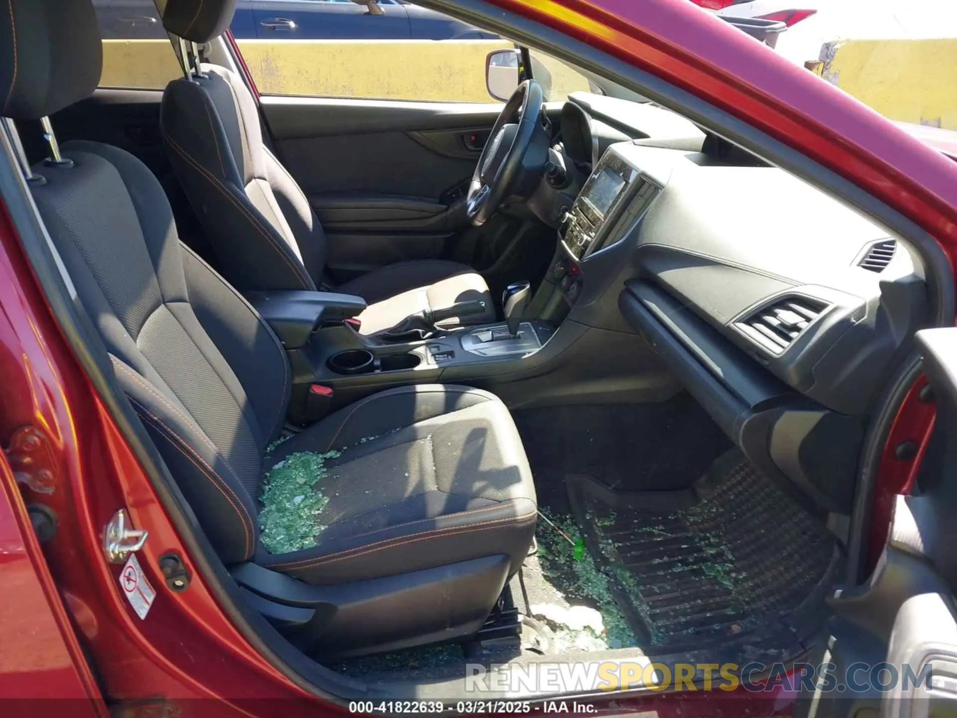 5 Photograph of a damaged car JF2GTADC1K8339503 SUBARU CROSSTREK 2019